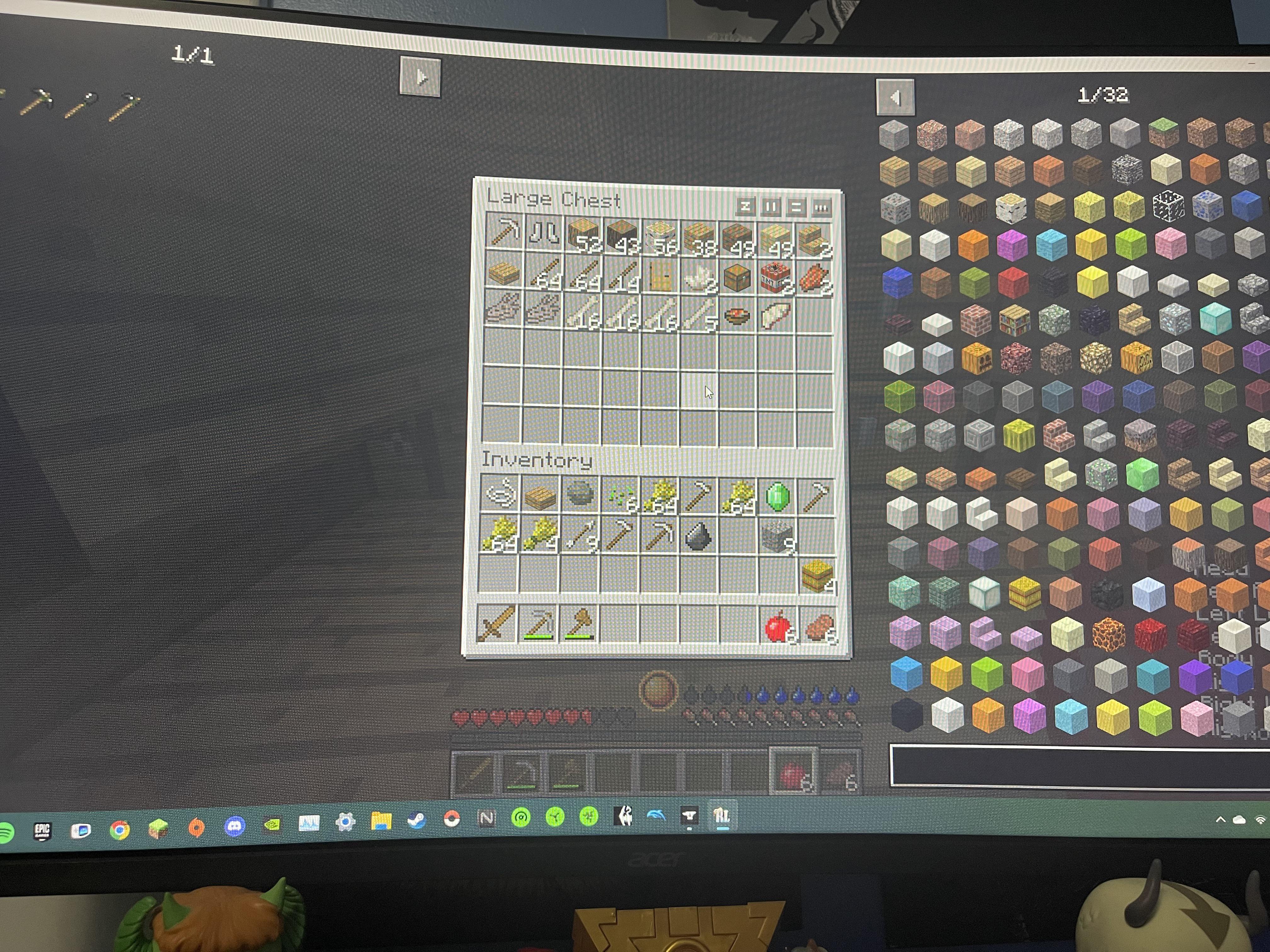 Hey so I’ve made a new world since the last post I did but I just had a