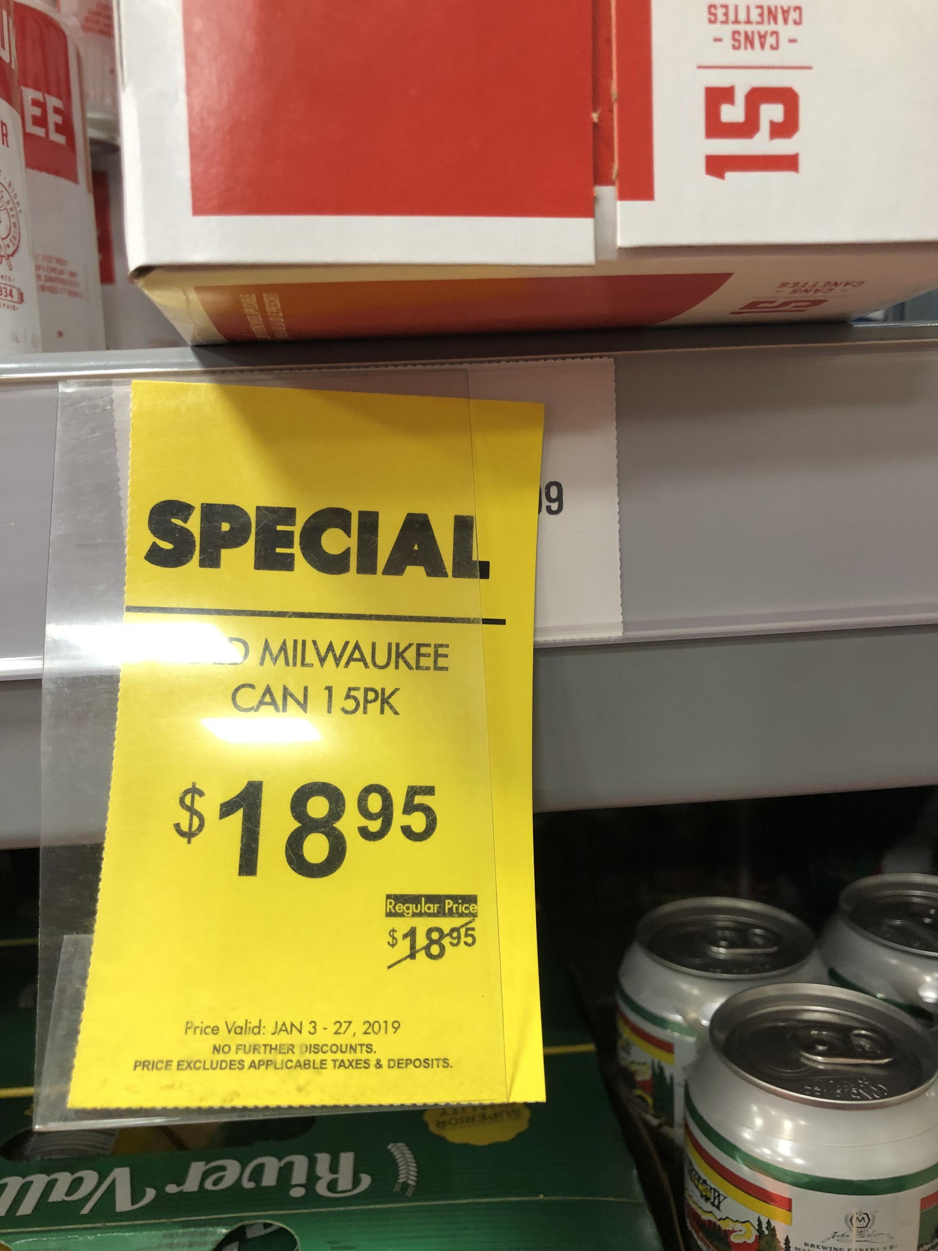 Liquor depot pulled a solid on me r/Edmonton