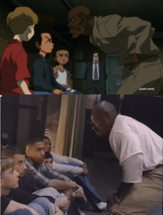 The Boondocks episode "A Date with the Booty Warrior