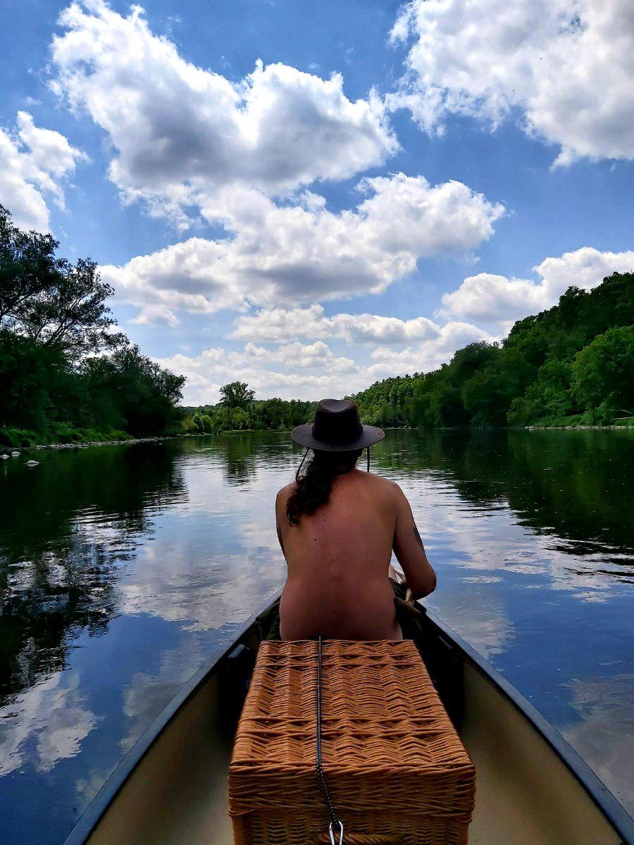 The Grand River past Glen Morris, Ontario Canada. r/canoeing