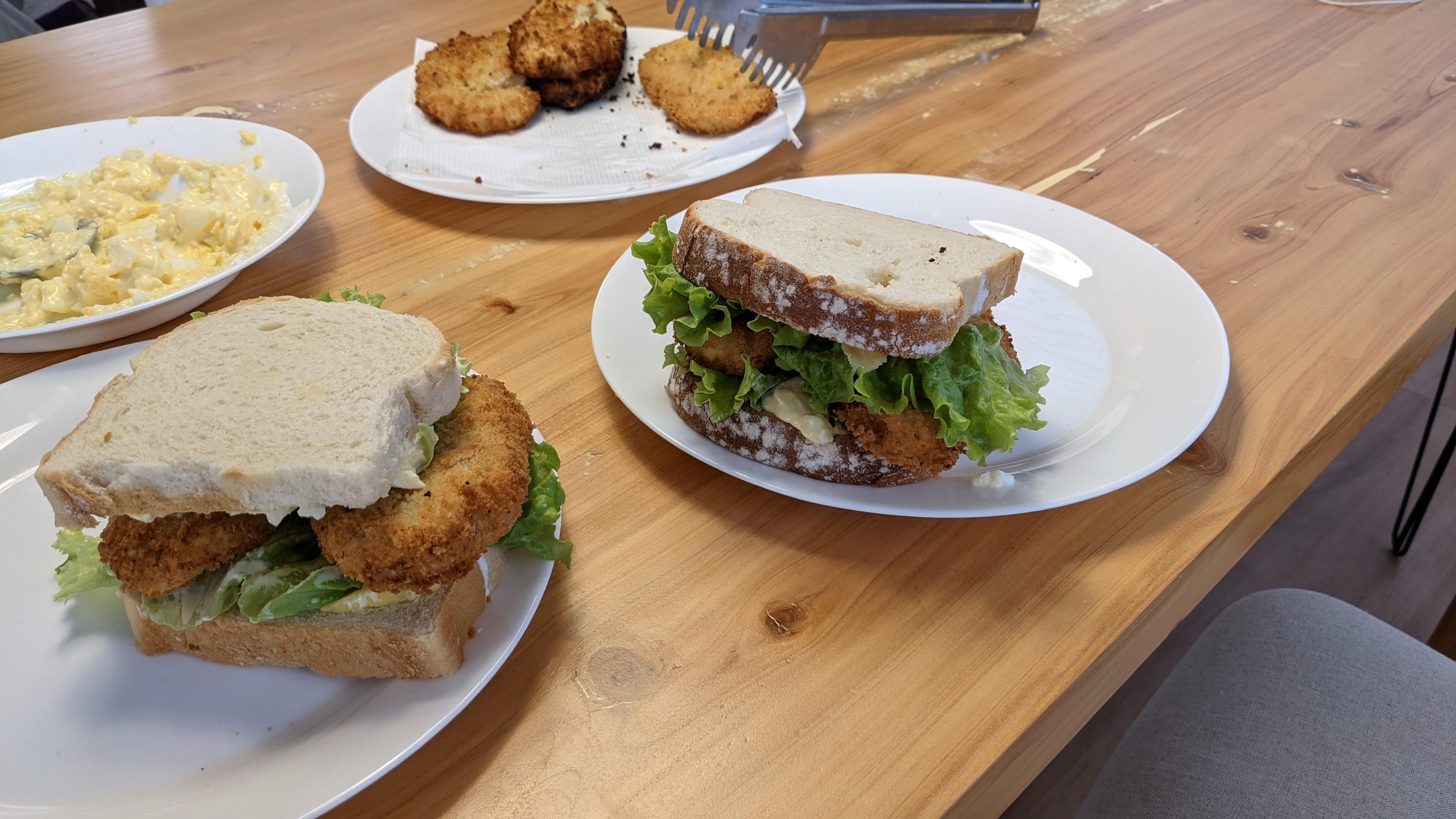 Croquetteegg sandwiches. As delicious as they looked! r/KimiNoNaWa