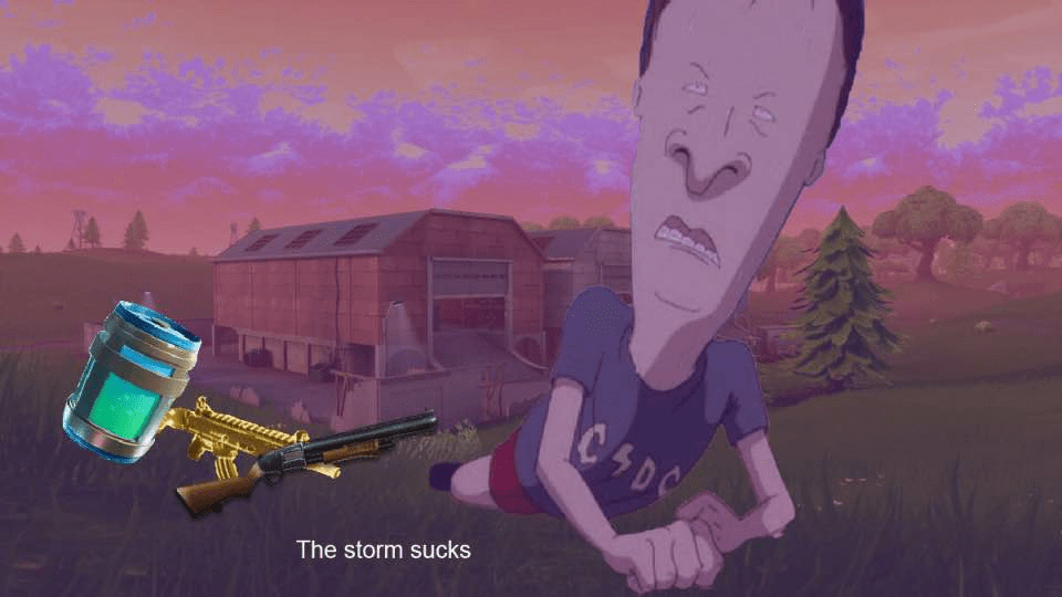 They should like, put a water fountain out here r/FortNiteBR