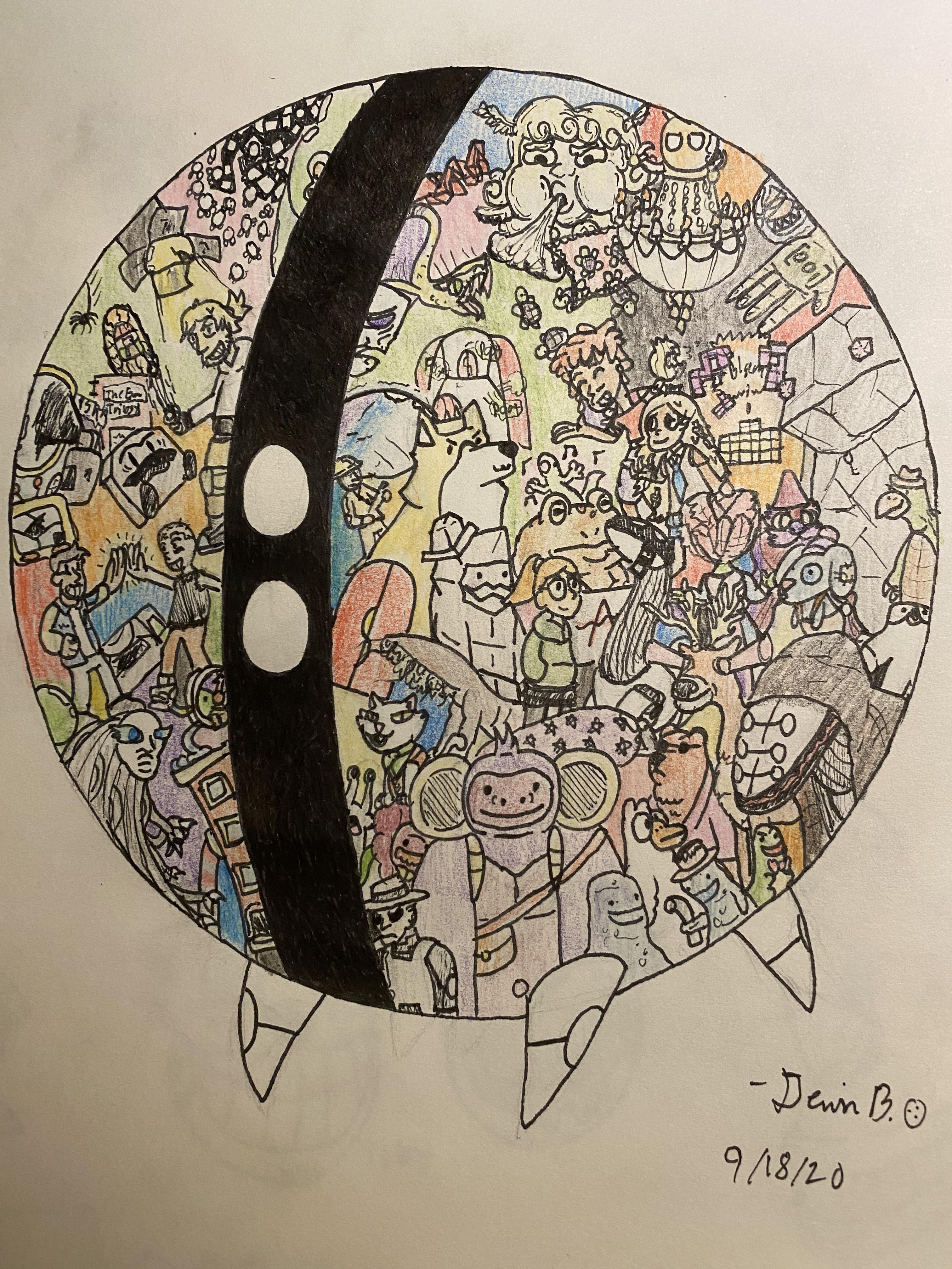 Finally finished my Infinity Doodle collection. Hope you guys like it
