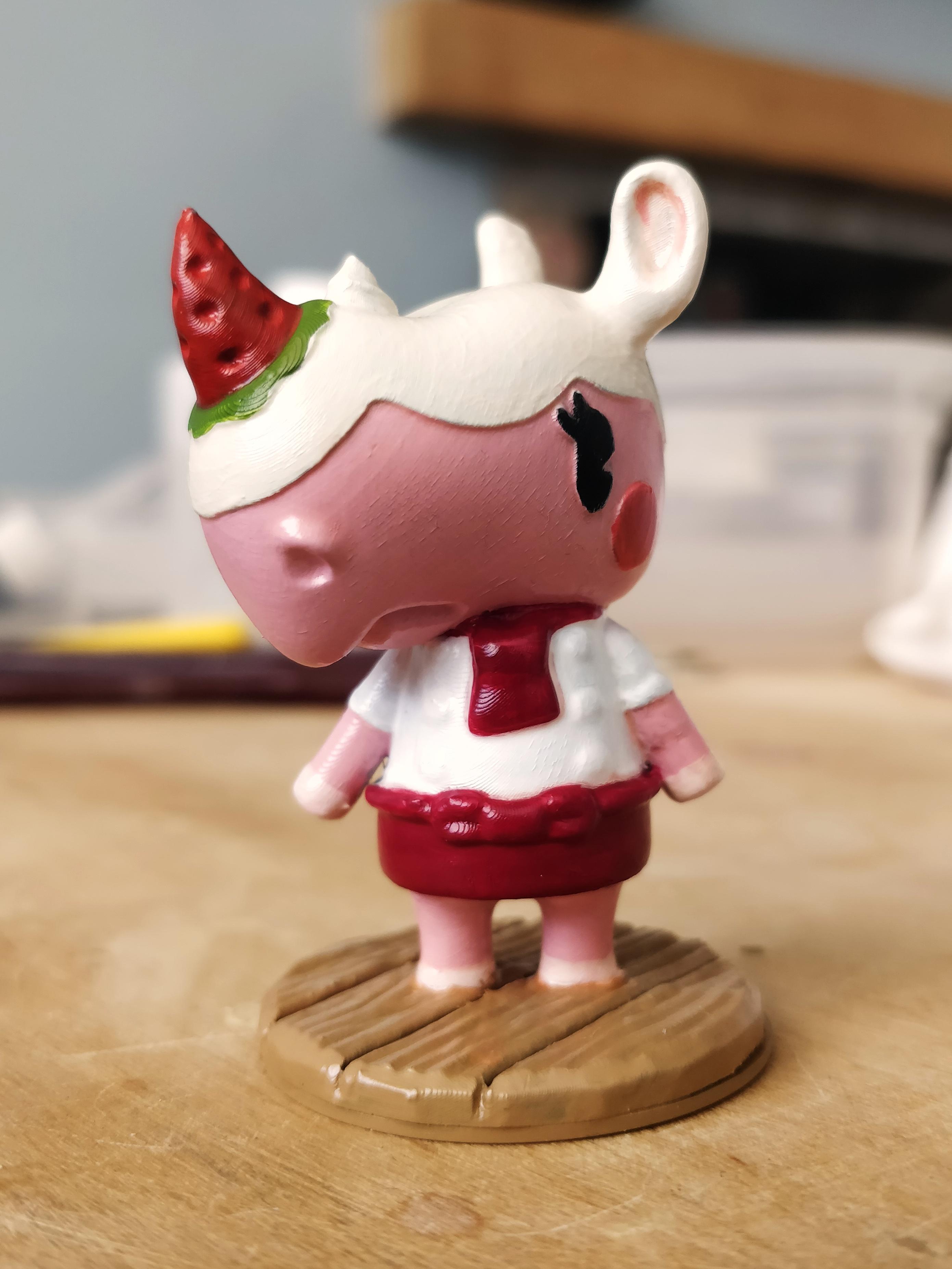 Animal Crossing Merengue 3d print Art & Collectibles Figurines & Knick Knacks
