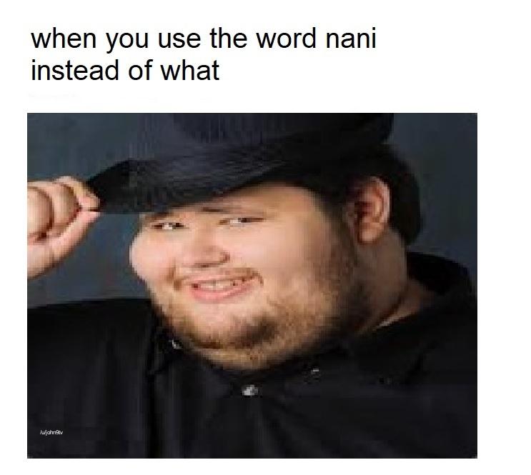 Nani Meme Origin Anime