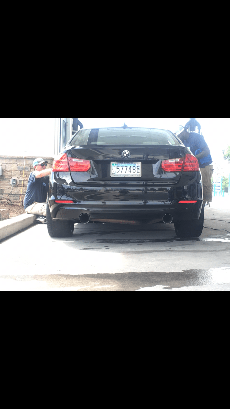 The muffler delete and Y pipe view. Getting detailed r/BMW