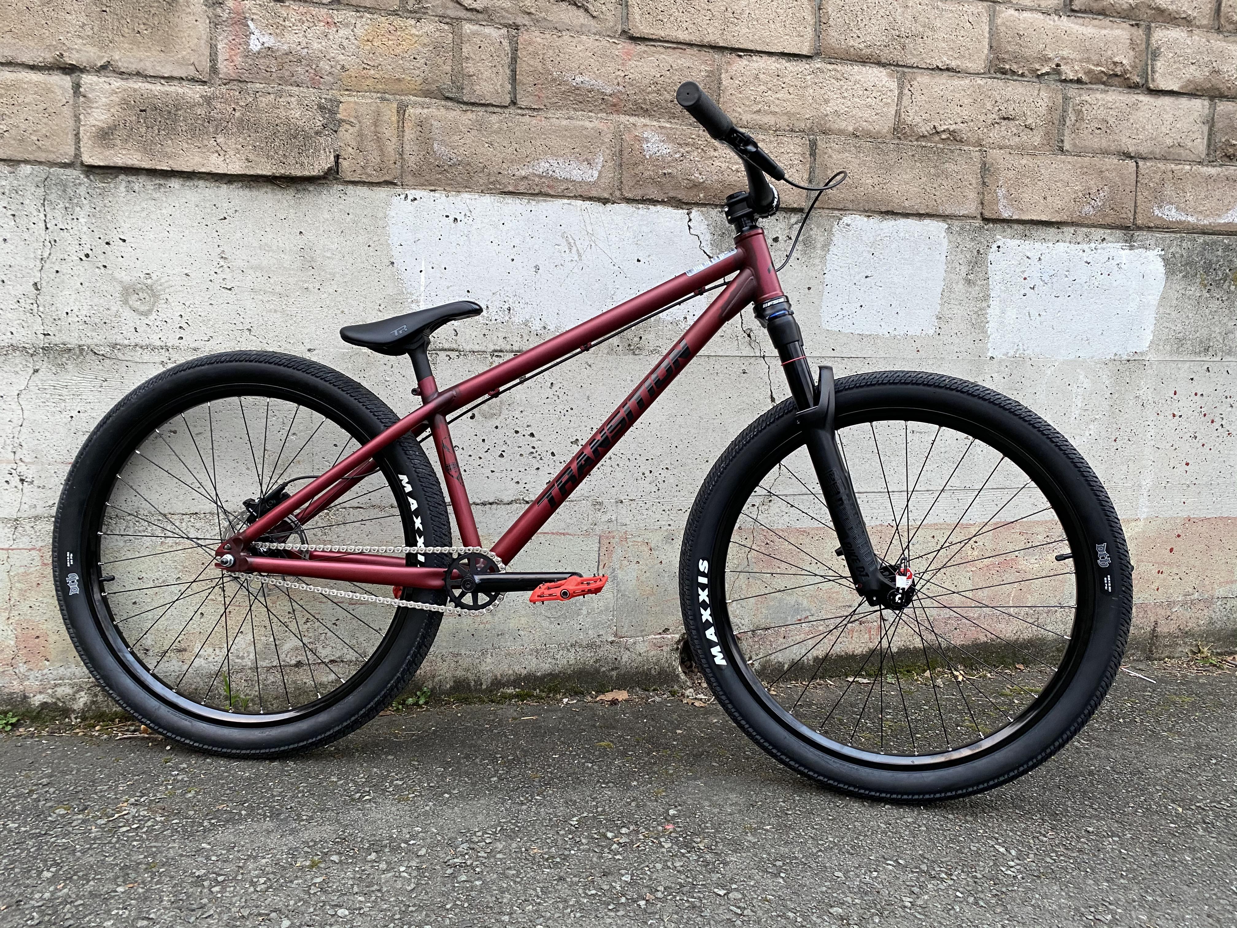 Long time MTBer, first time dirt jumper and I’m loving it Transition