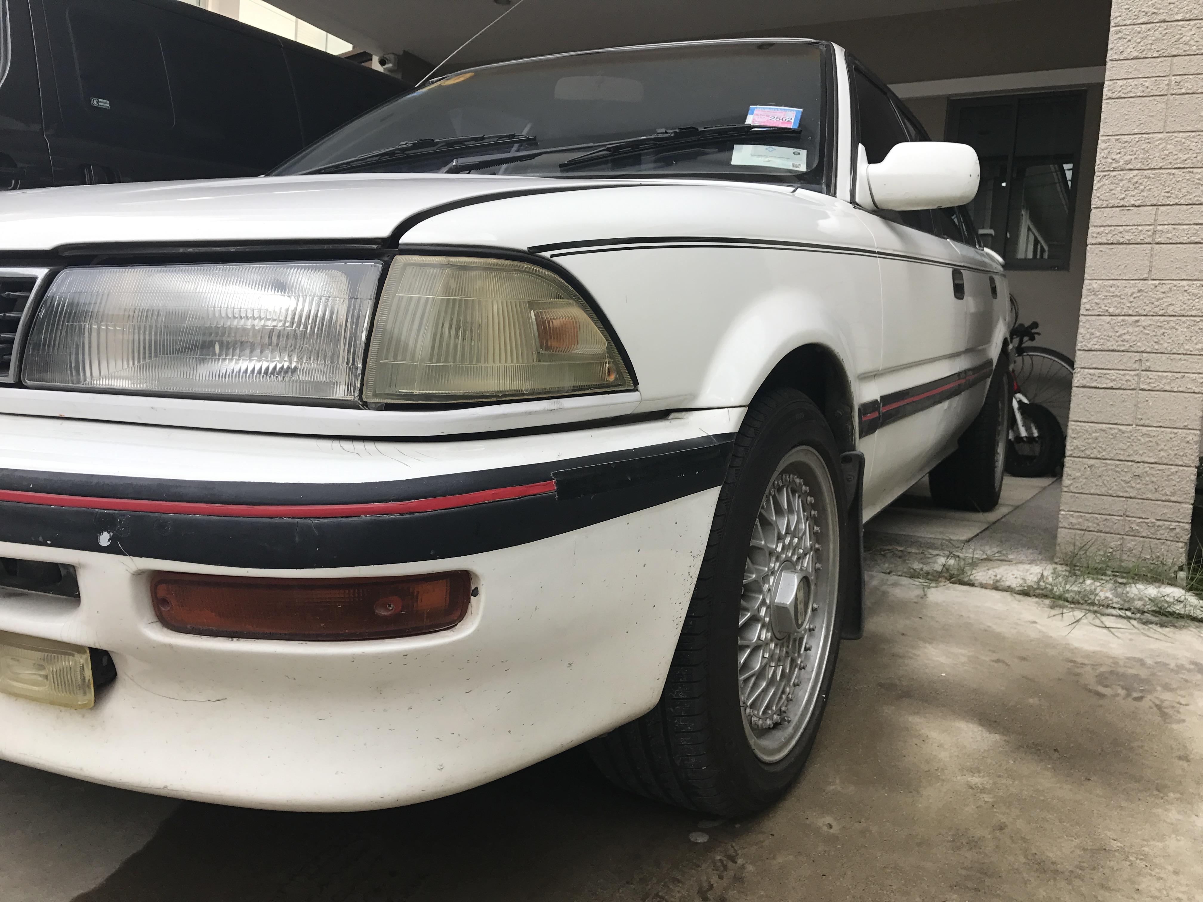 My first project car in Thailand 92 Corolla GT projectcar