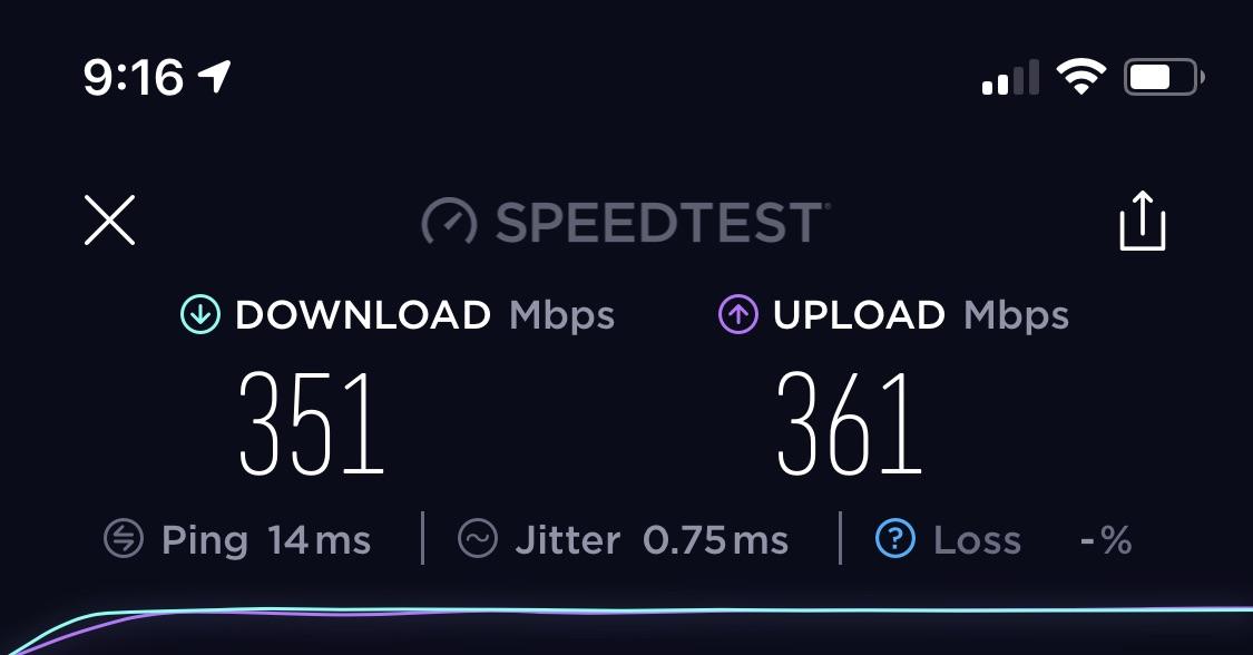 [screenshot] This is the WiFi on my phone, my ps4 is getting 16 mbps