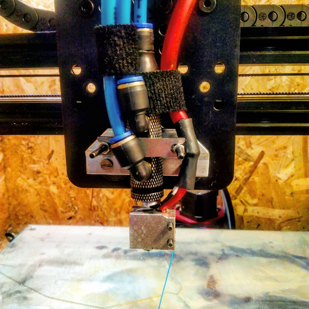 DIY water cooled heat break r/3Dprinting
