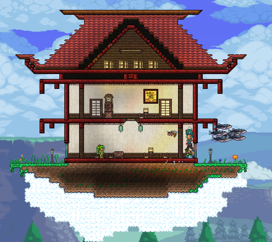 Terraria dynasty house