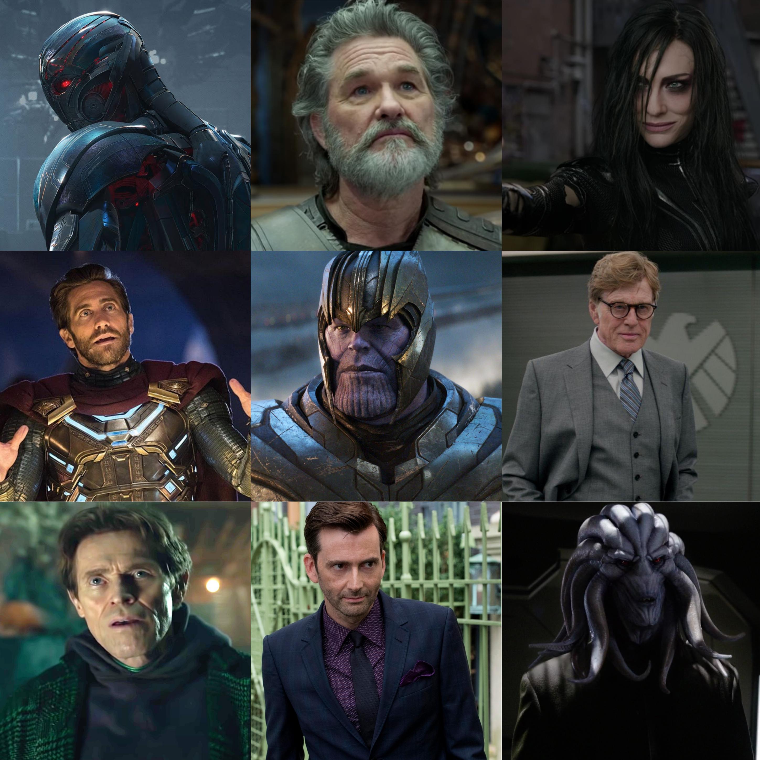 Evil Villains Marvel