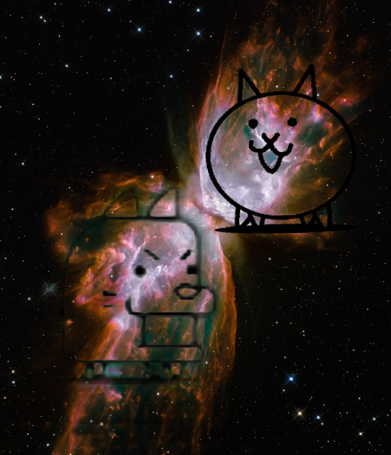 [Fluff] What Cats of the Cosmos Looks Like From the Outside battlecats