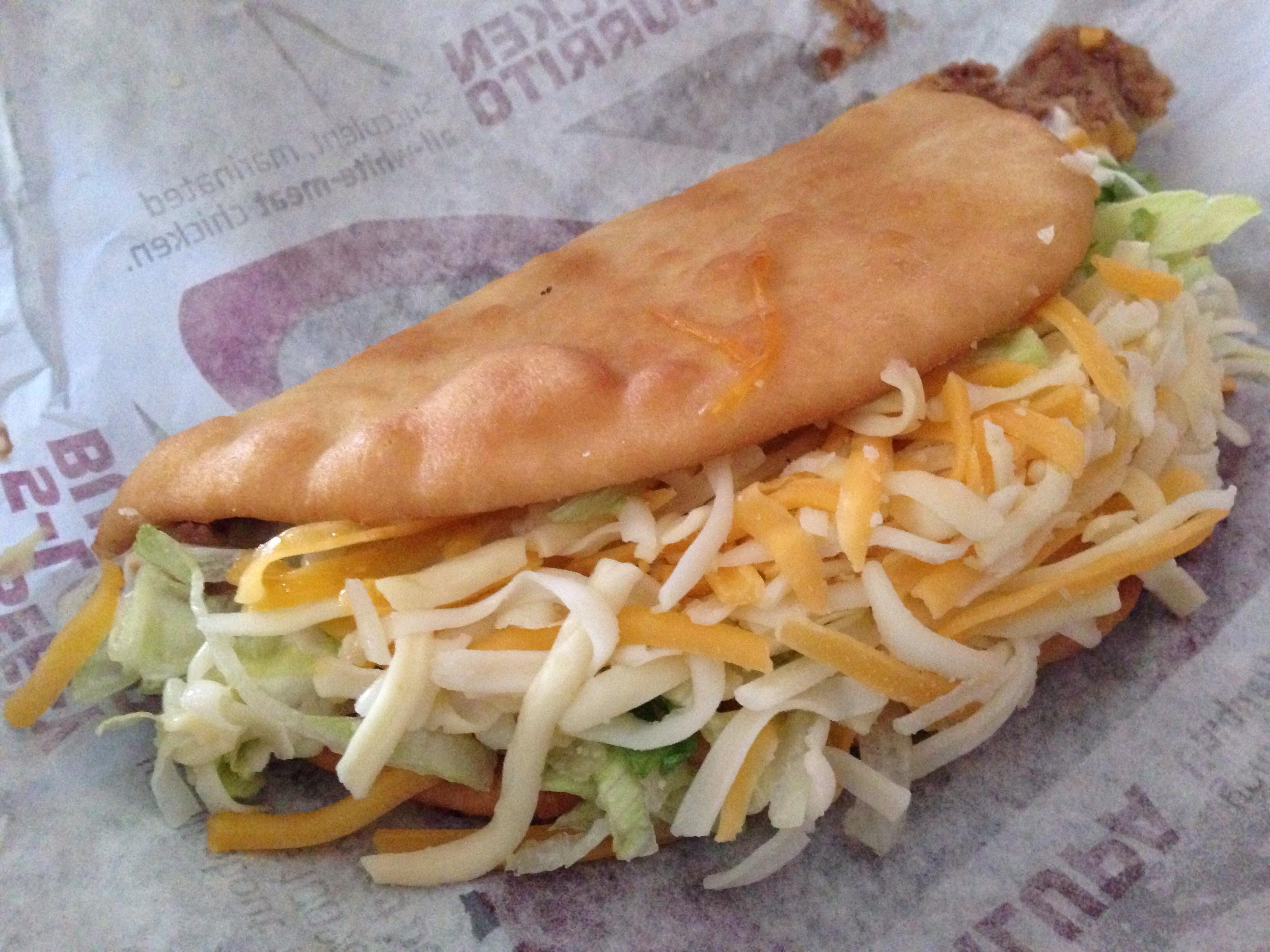 Props to my local Taco Bell for serving me the biggest chalupa I've