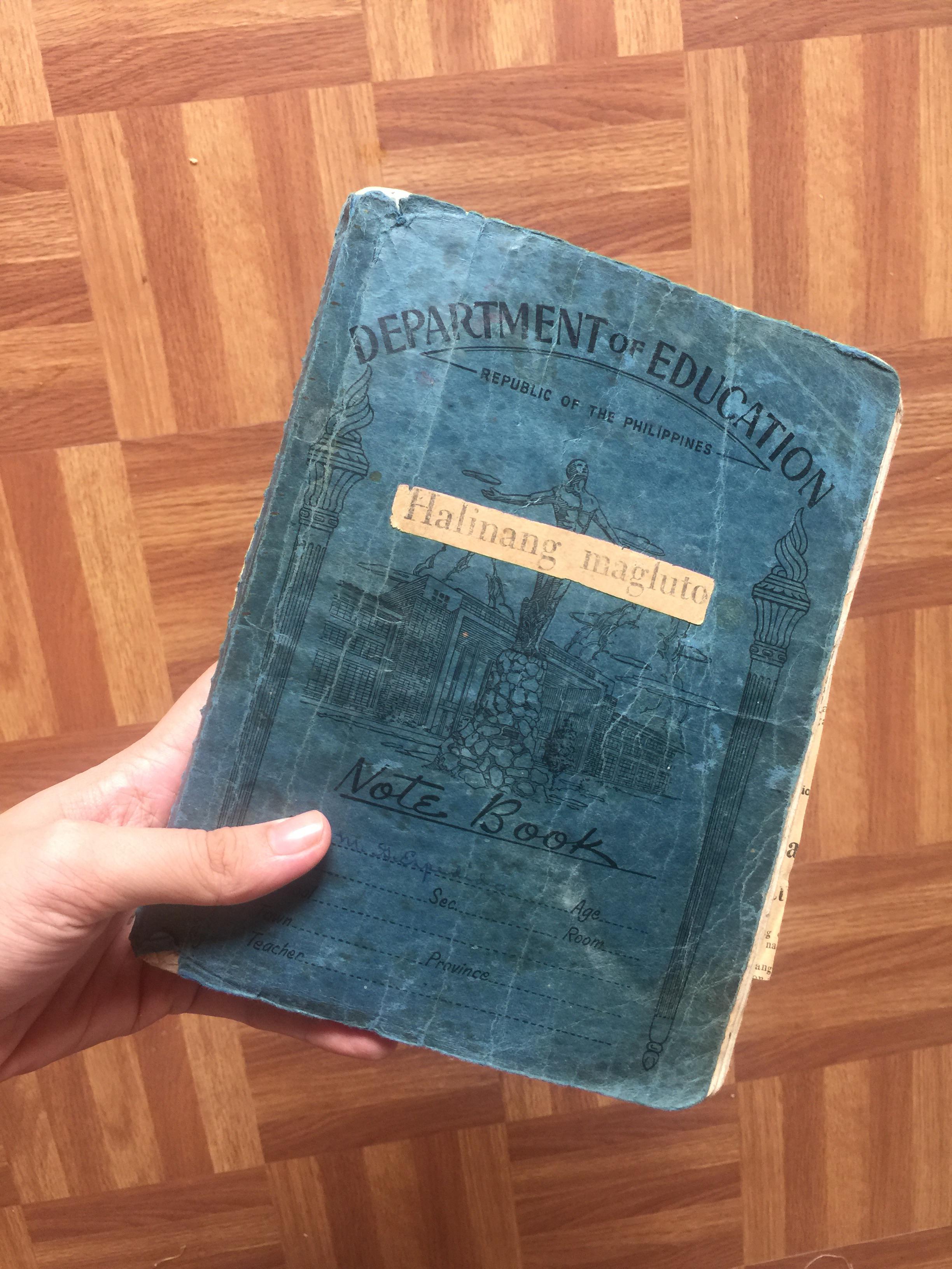 I found an old blue book! r/peyups