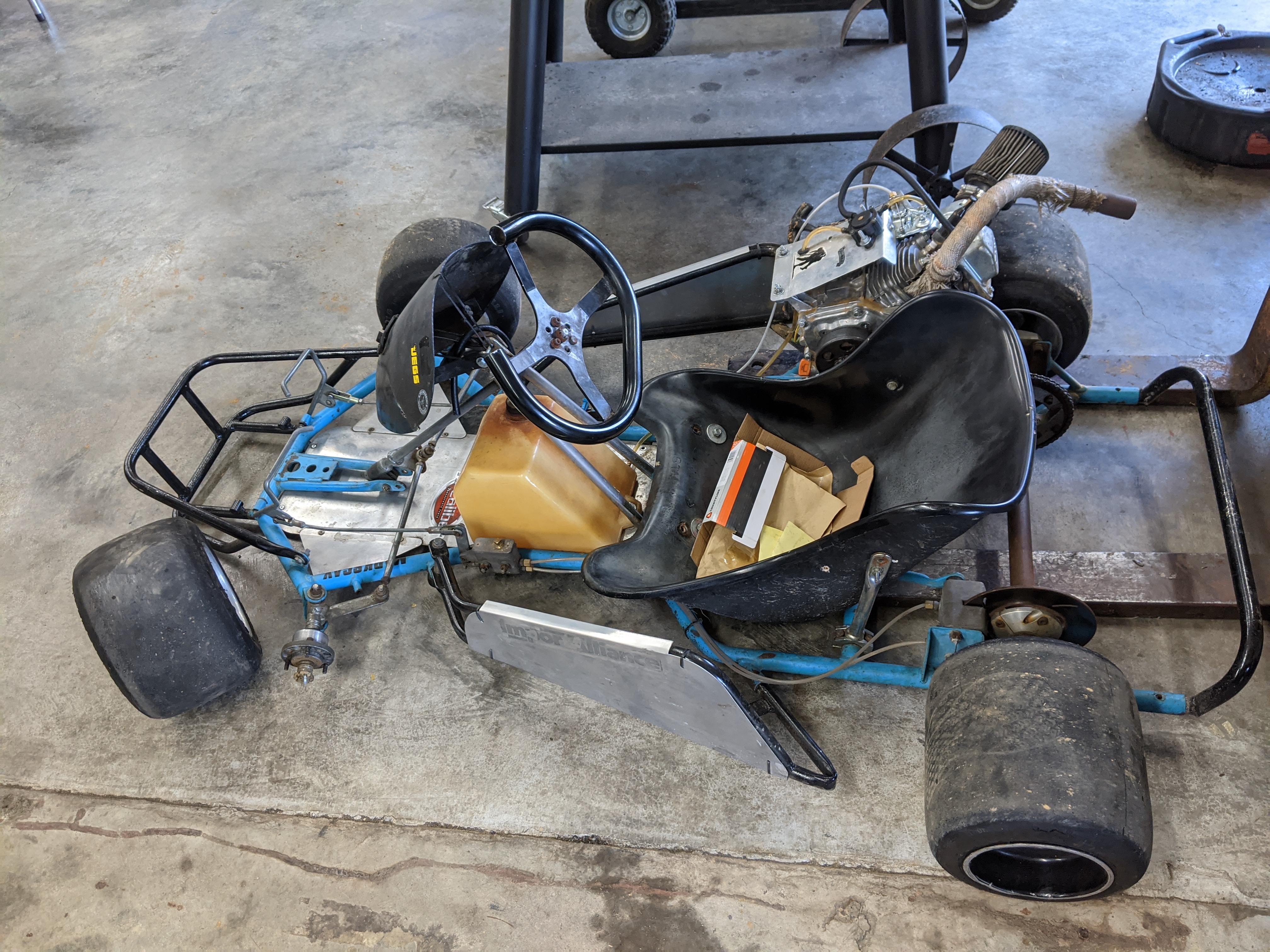 New to karting, picked up this old margay. Any suggestions on