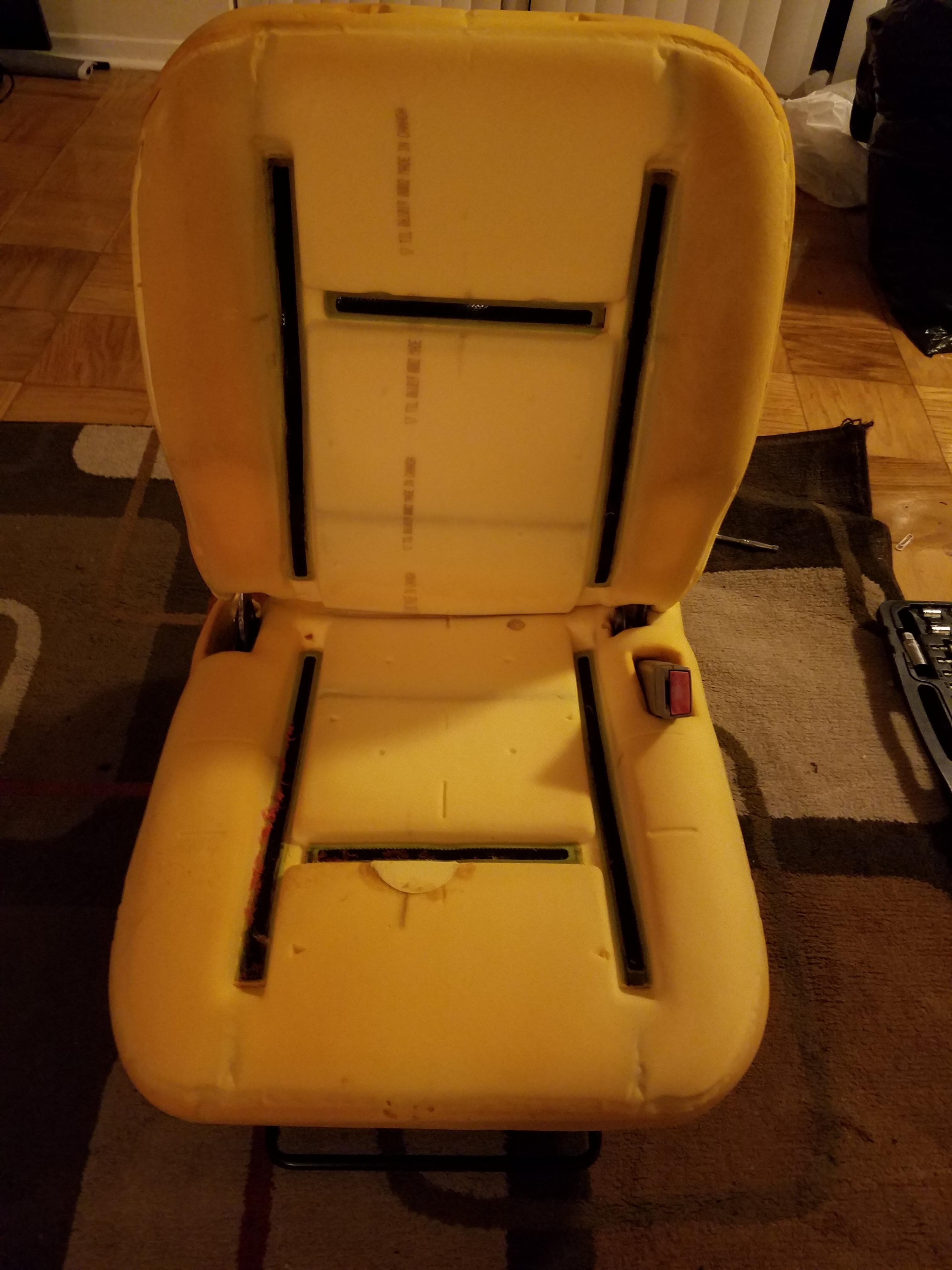 Seat covers off and in the washer r/CrownVictoria