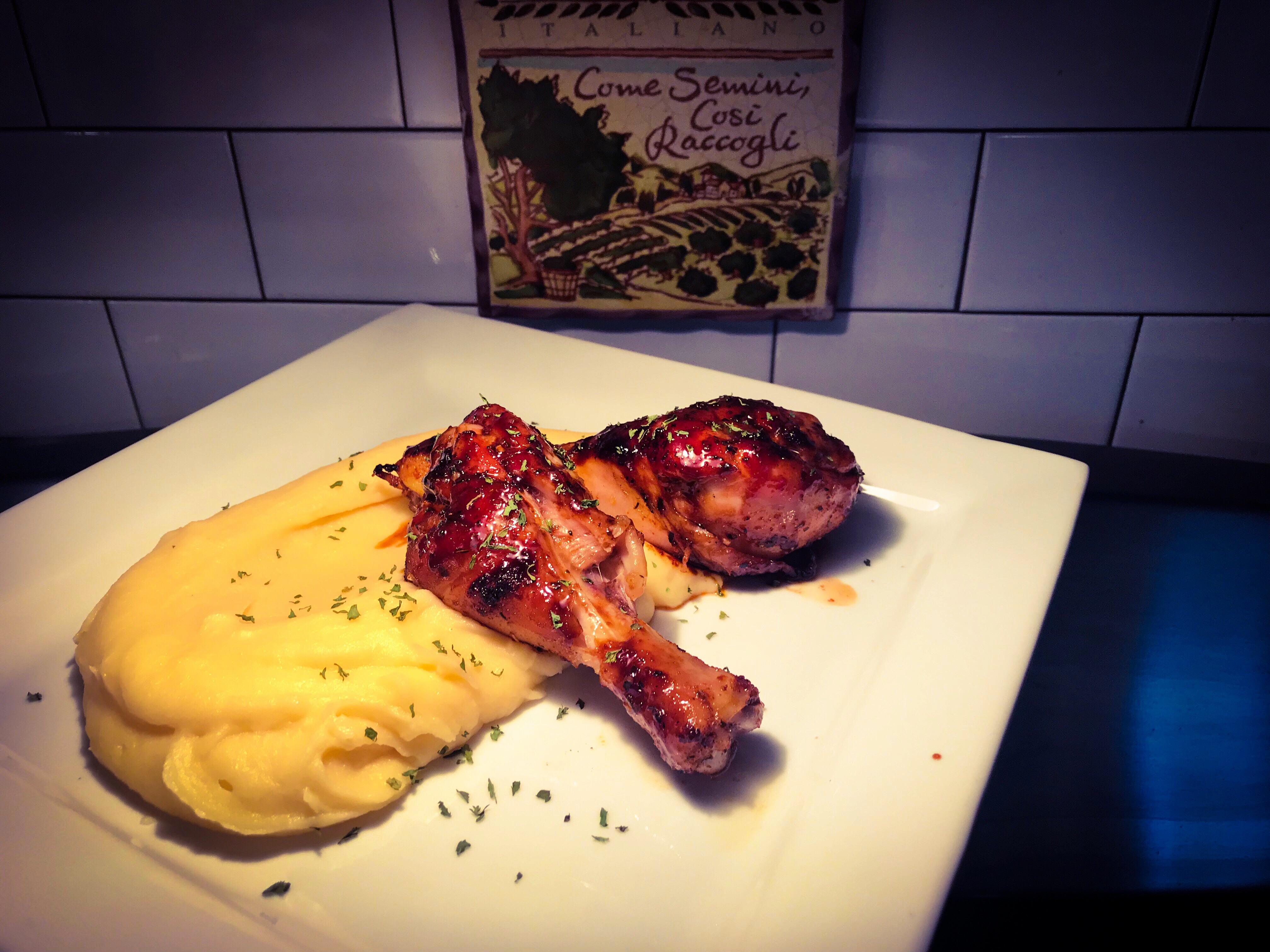 [Homemade] Oven Baked Chicken Drums with Homemade Marinade/Glaze, with