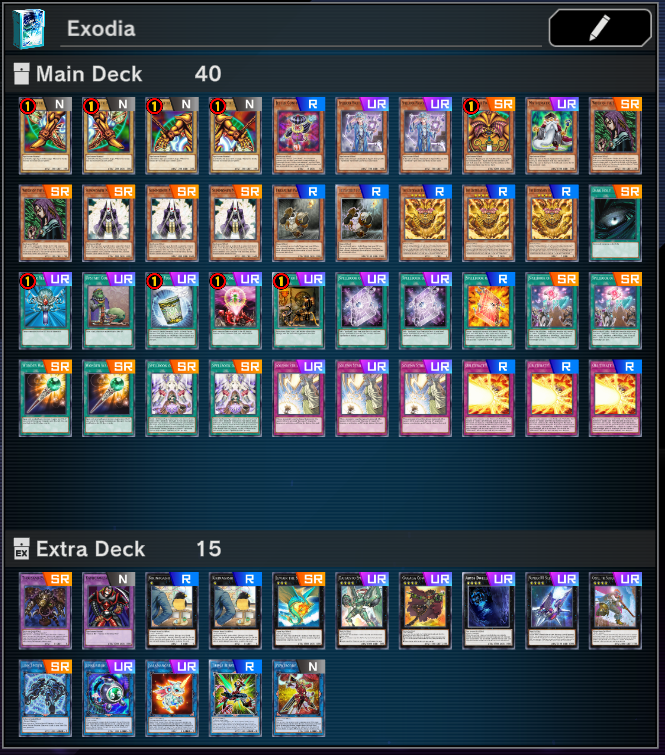Exodia Deck