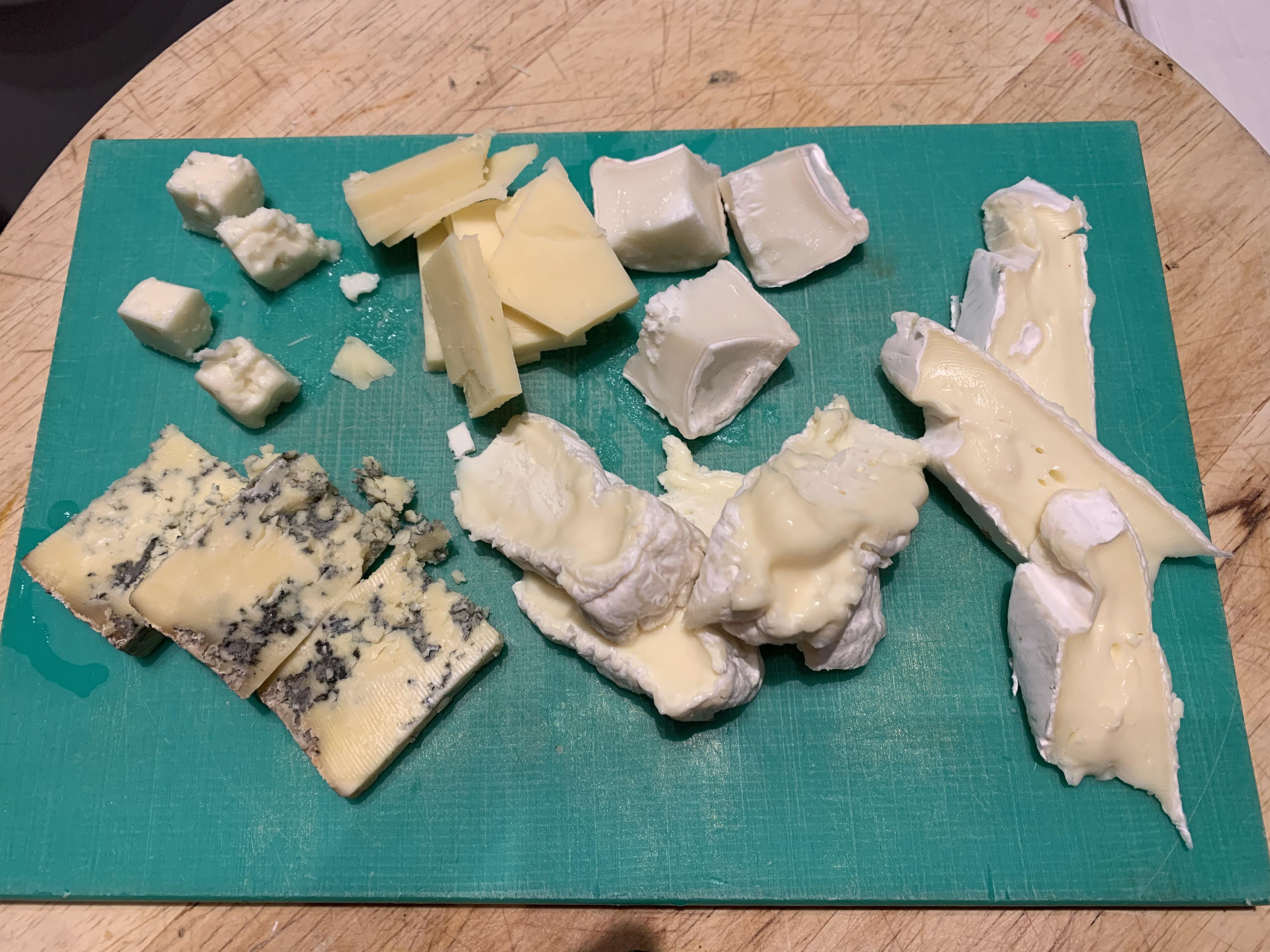 First attempt at pulling a cheese board together with the random