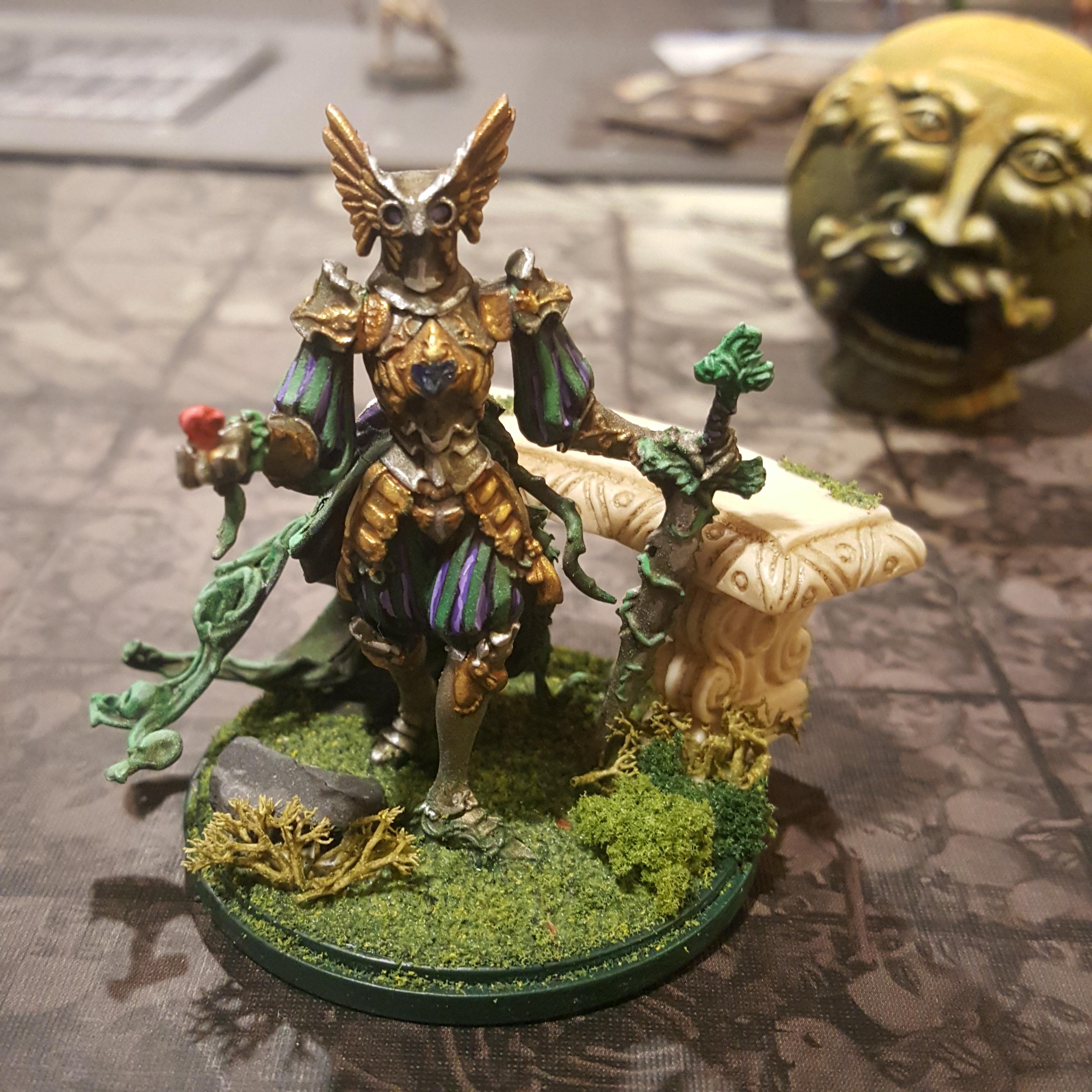 Flower knight completed with some extras. KingdomDeath