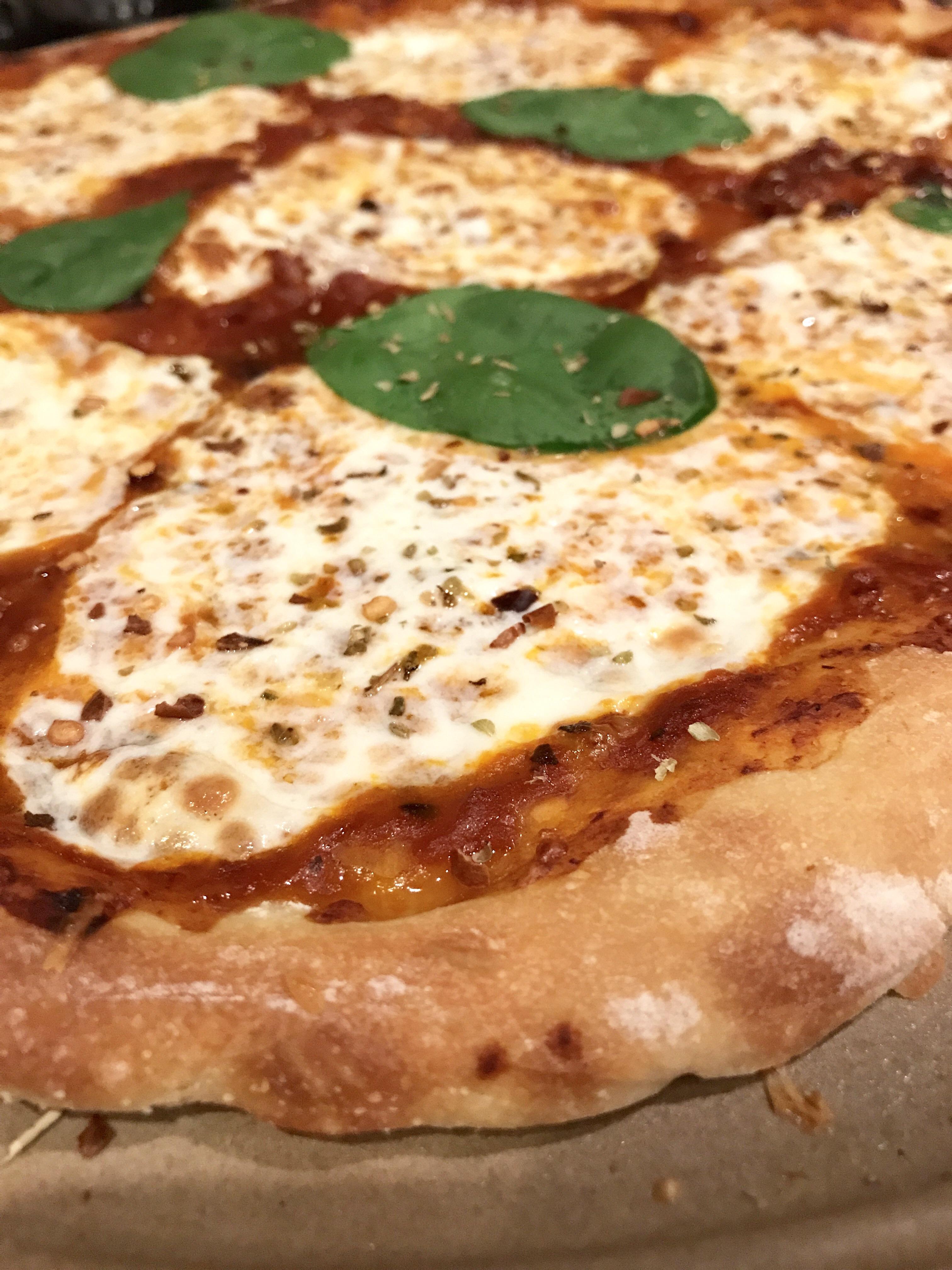 Haphazardly threw together the dough with no scale or recipe and