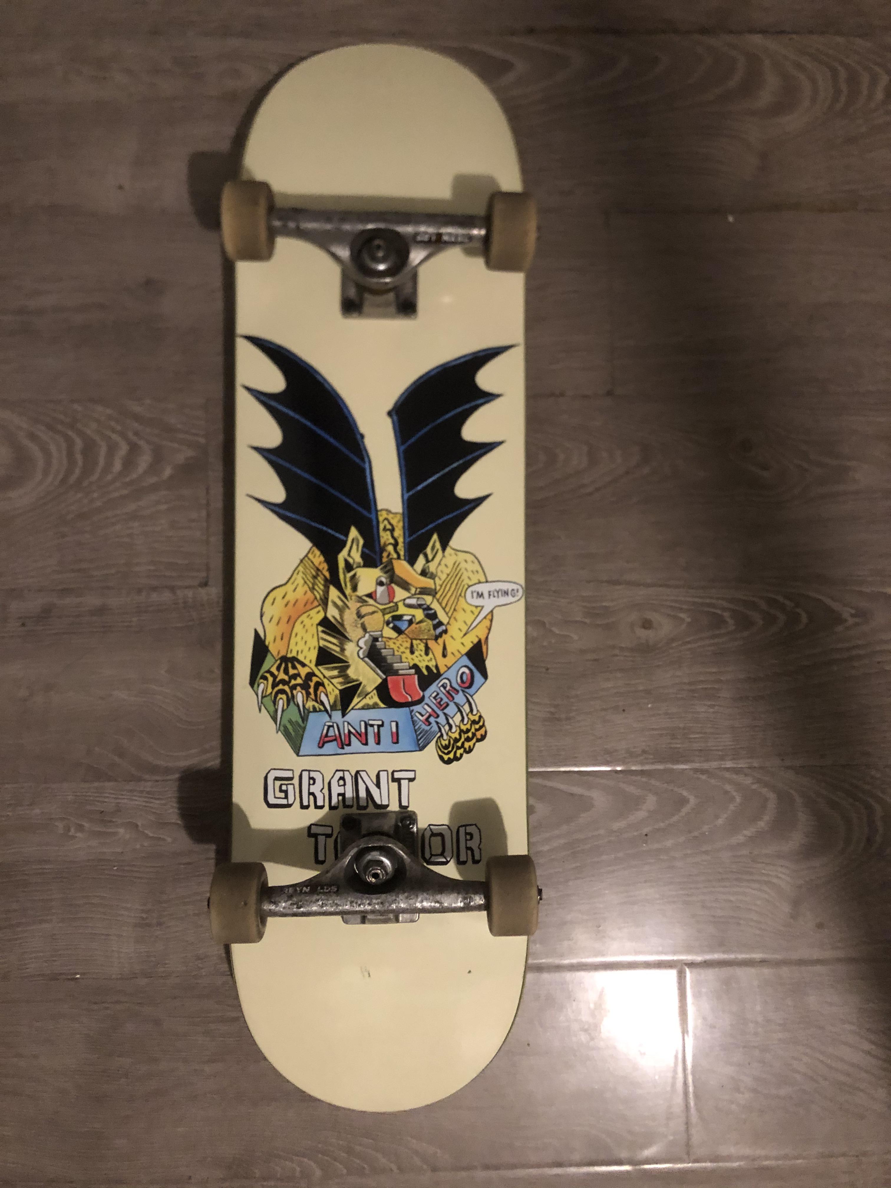 first antihero deck pretty stoked r/Skateboardlove