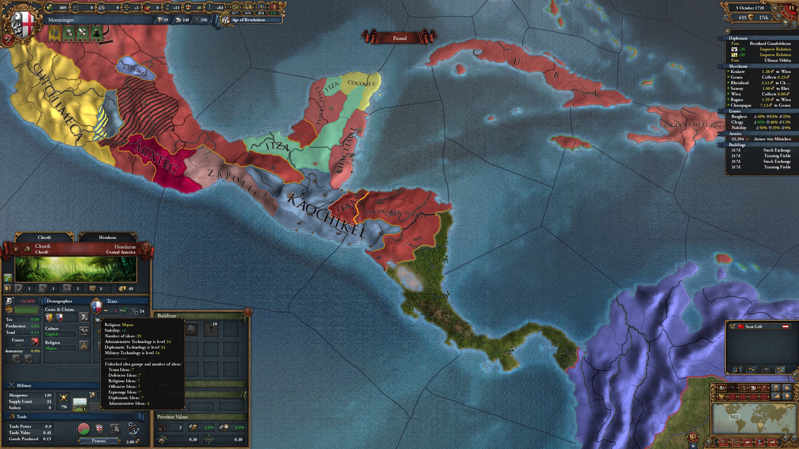 Mayan Texas r/eu4