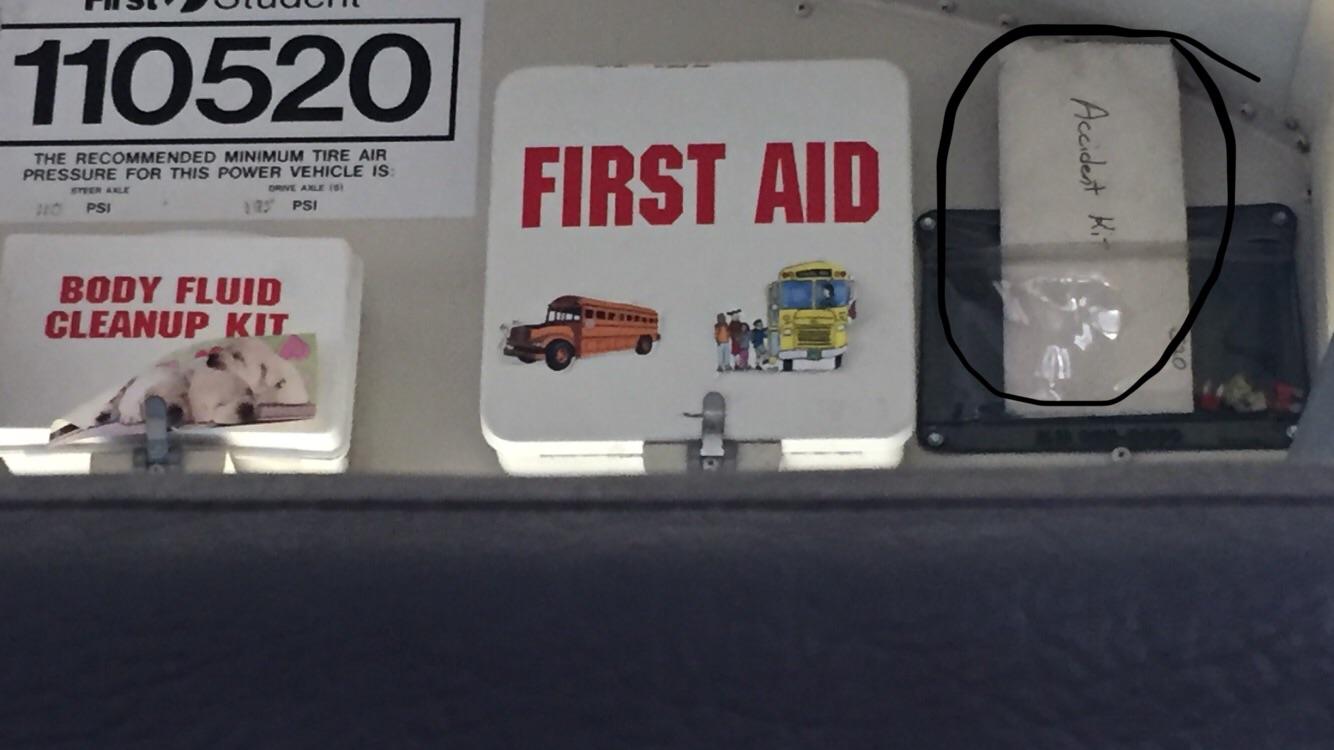 When one of the first aid kits on the bus is just hush money r/funny