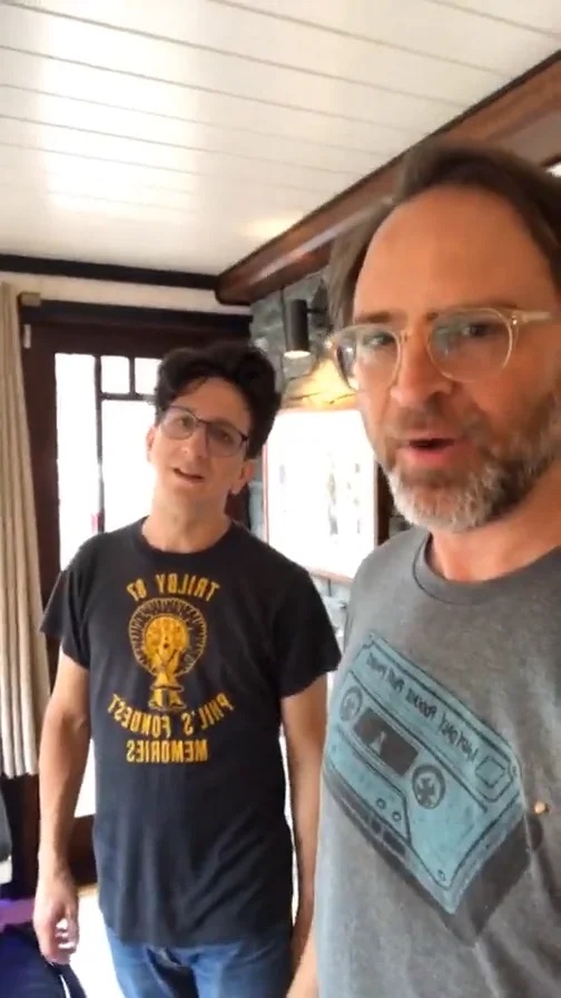 Hope these two can be on the pod together sometime. In Doughboys we