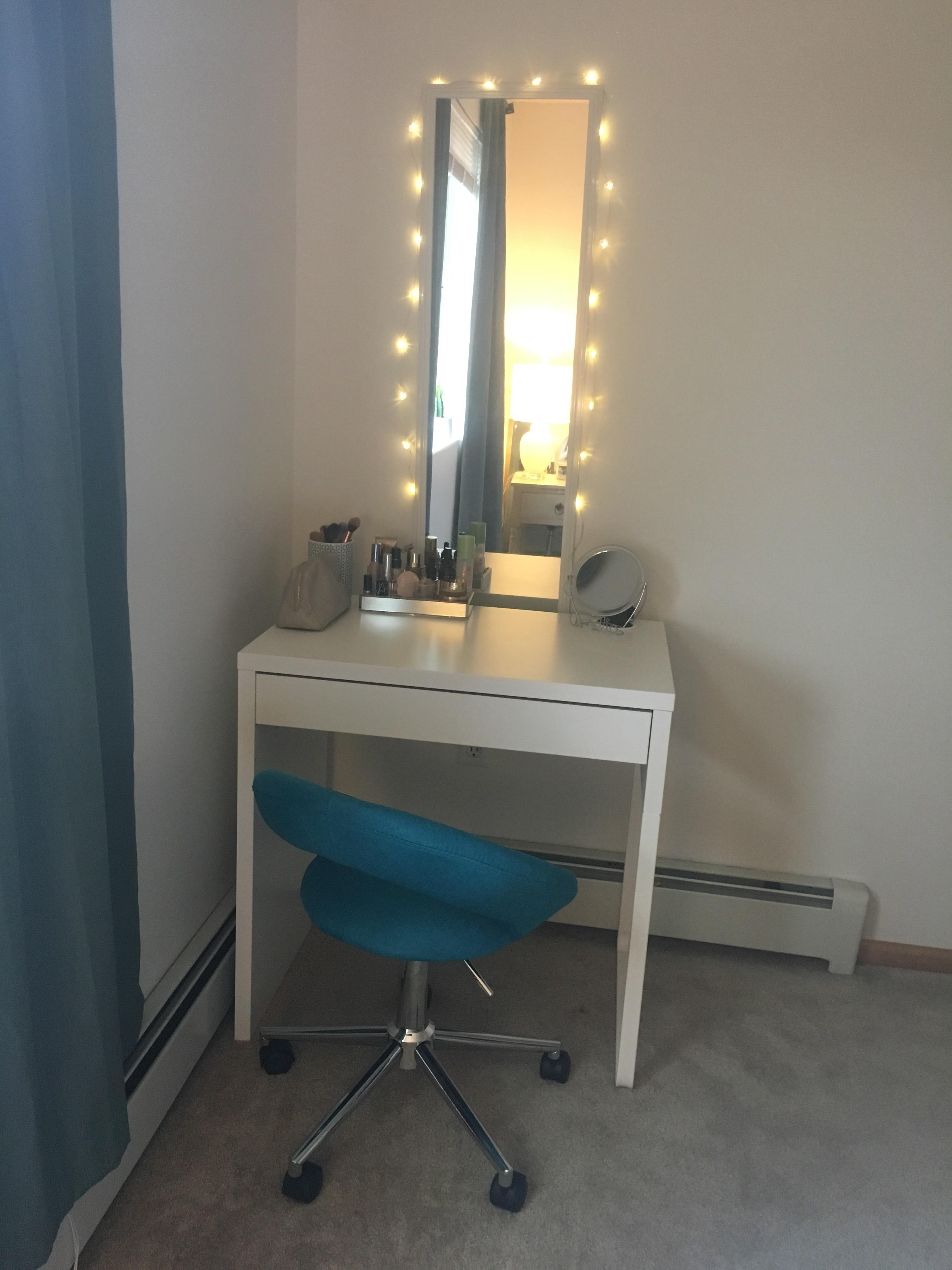 New IKEA micke desk setup...still need to make a few tweaks