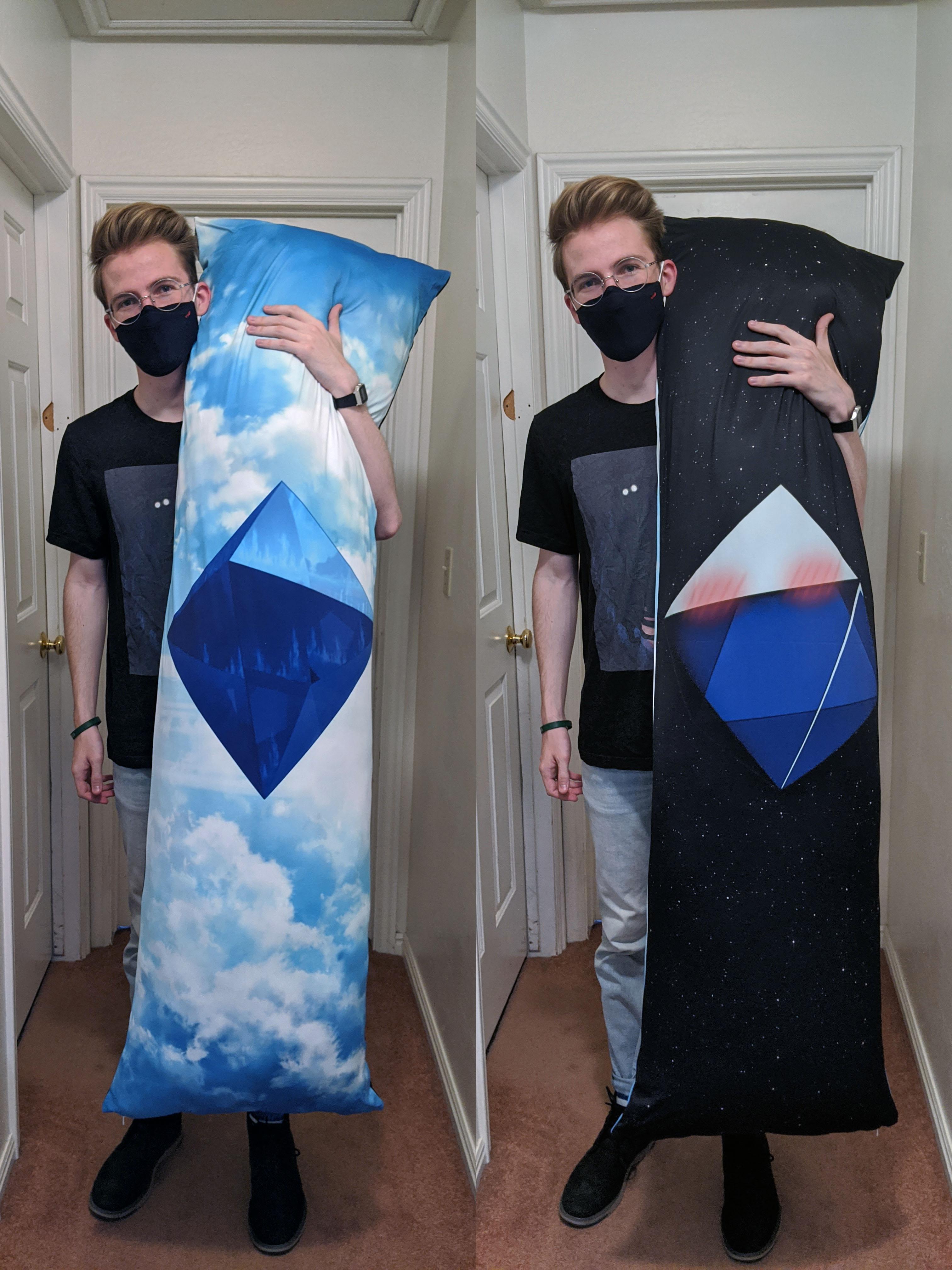I designed and ordered a Ramiel body pillow r/evangelion