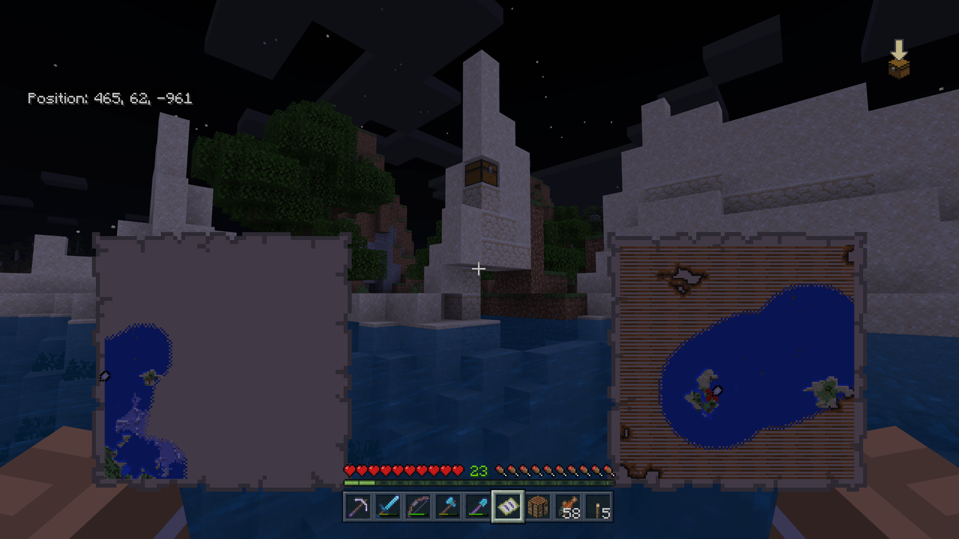 Perfectly hidden treasure chest r/Minecraft