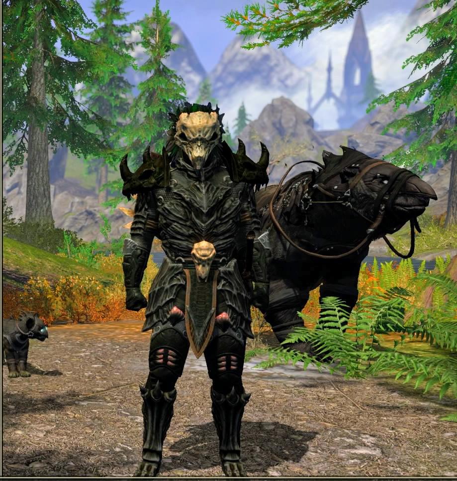 My Necromancer tank new look r/ESOFashion