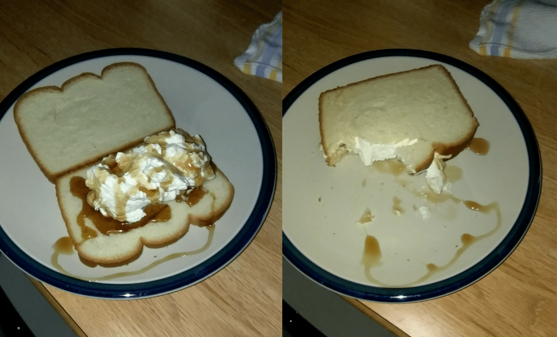 Ayy, I remember syrup sandwiches and crime allowances r/shittyfoodporn