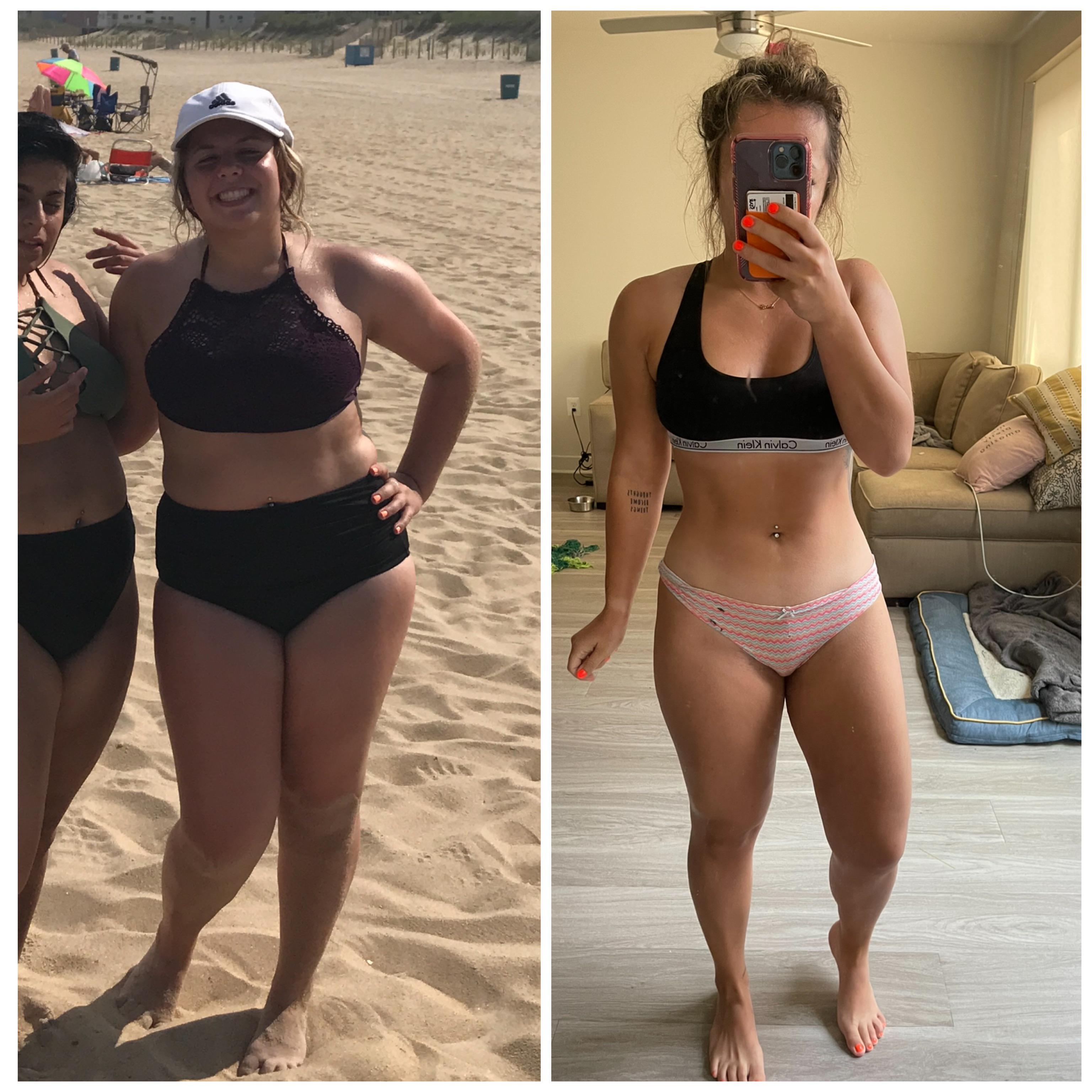 F/23/5’1” [178lbs > 150ish lbs = 28lbs lost] LIFT HEAVY WEIGHTS r