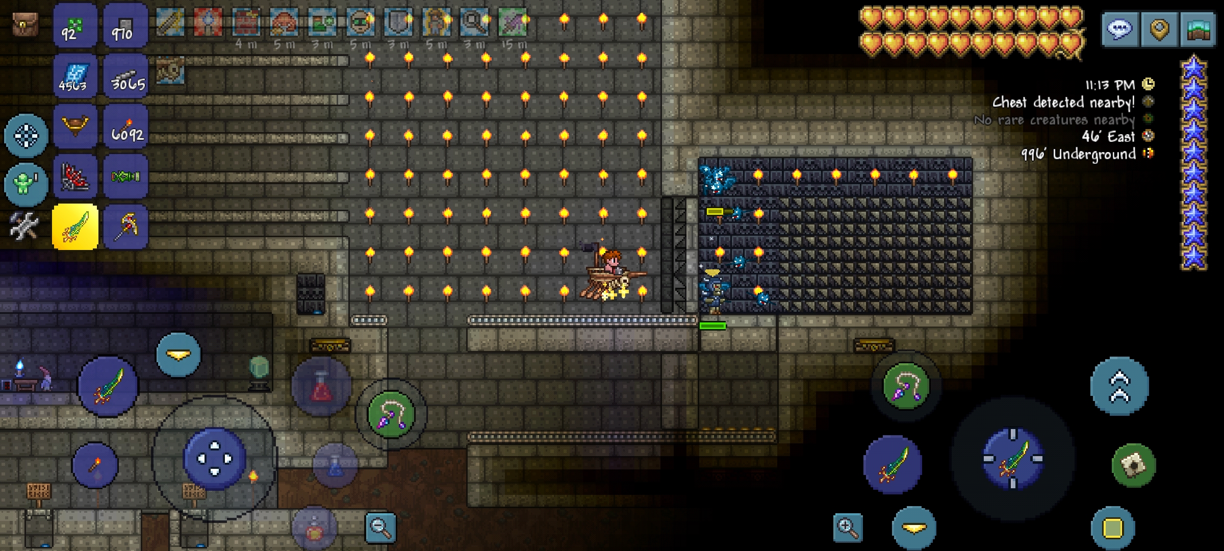 Update on my dungeon farm (details in comments) r/Terraria