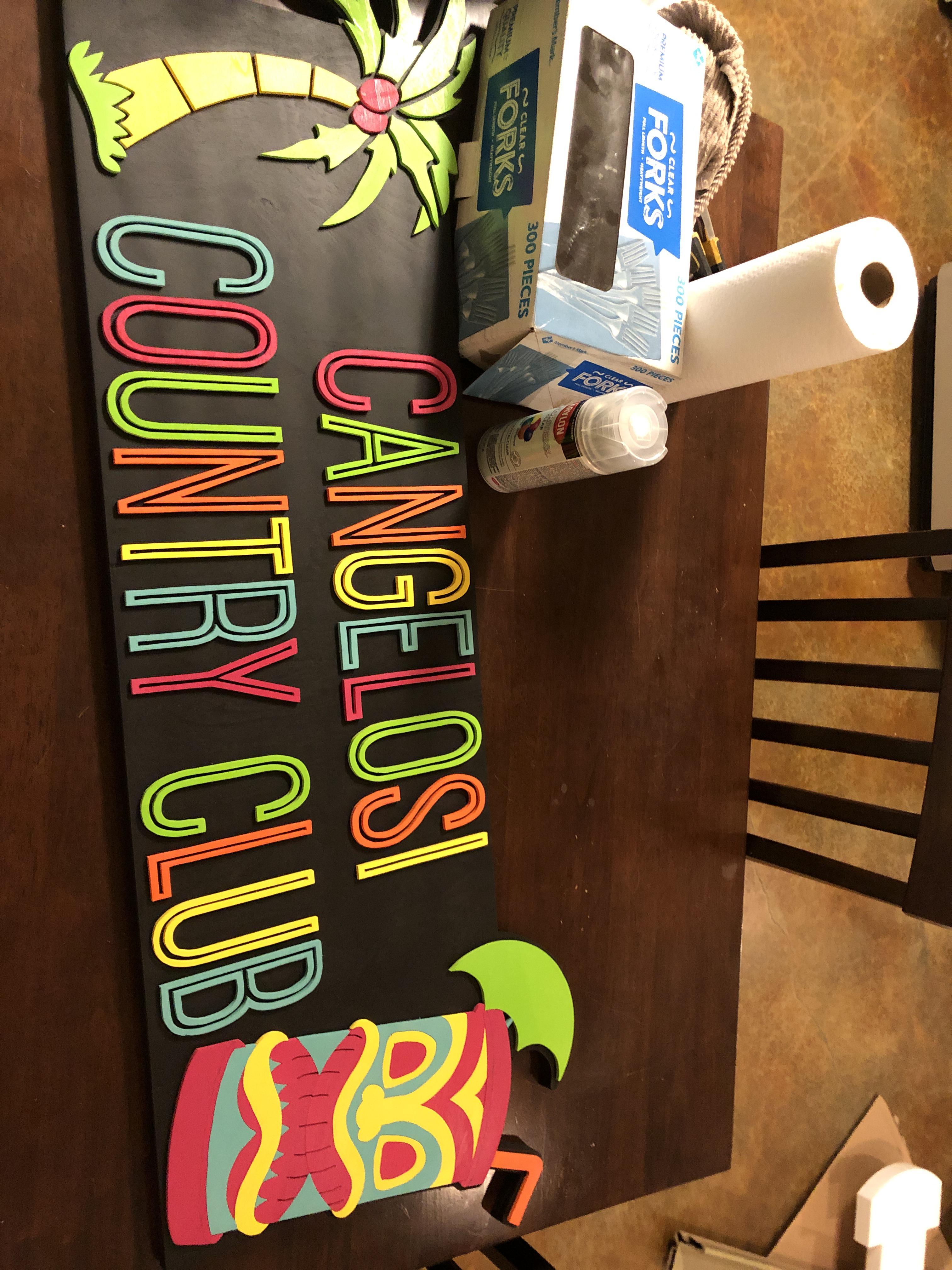 What to seal the spray paint for outdoor sign??? r/woodworking