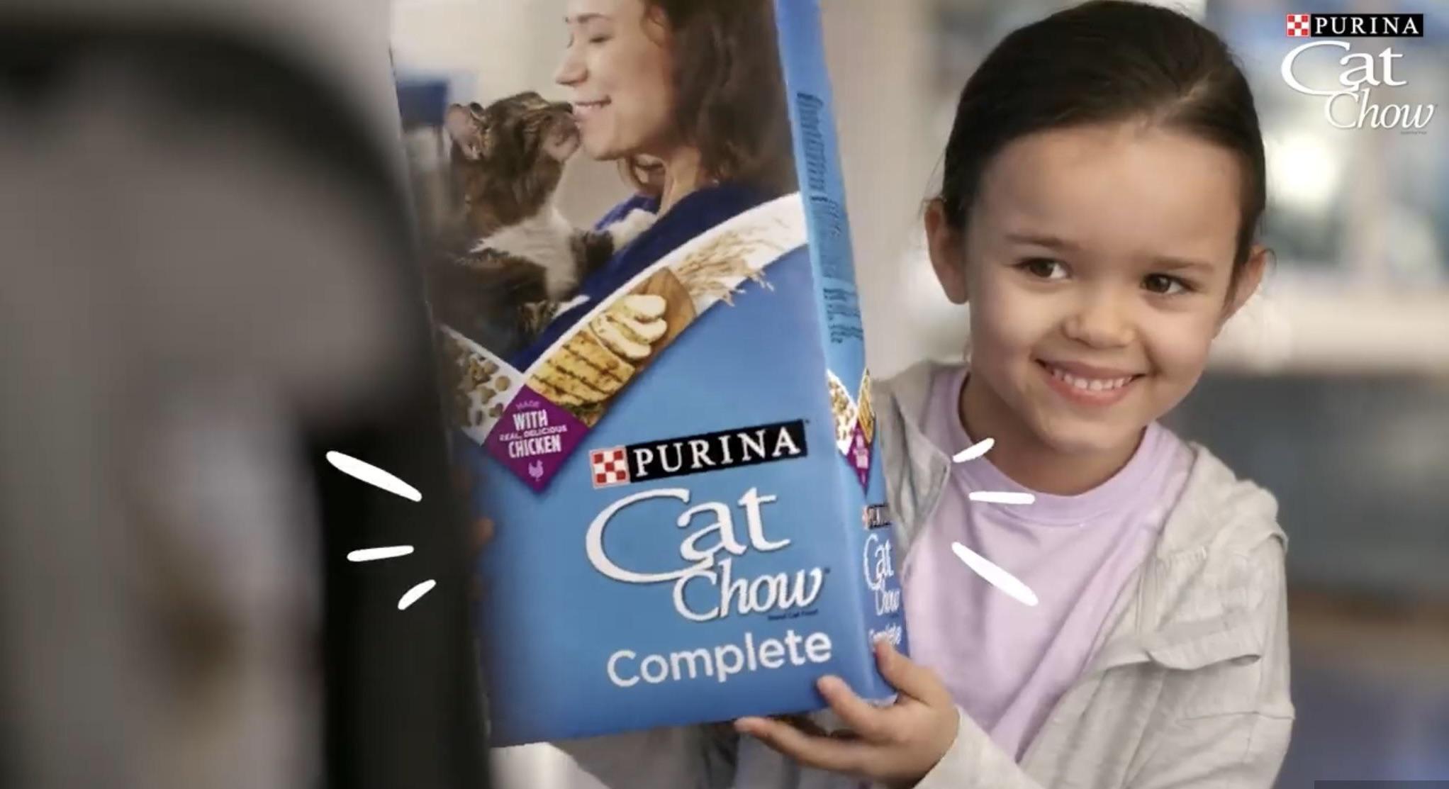 Purina Cat Chow Girl