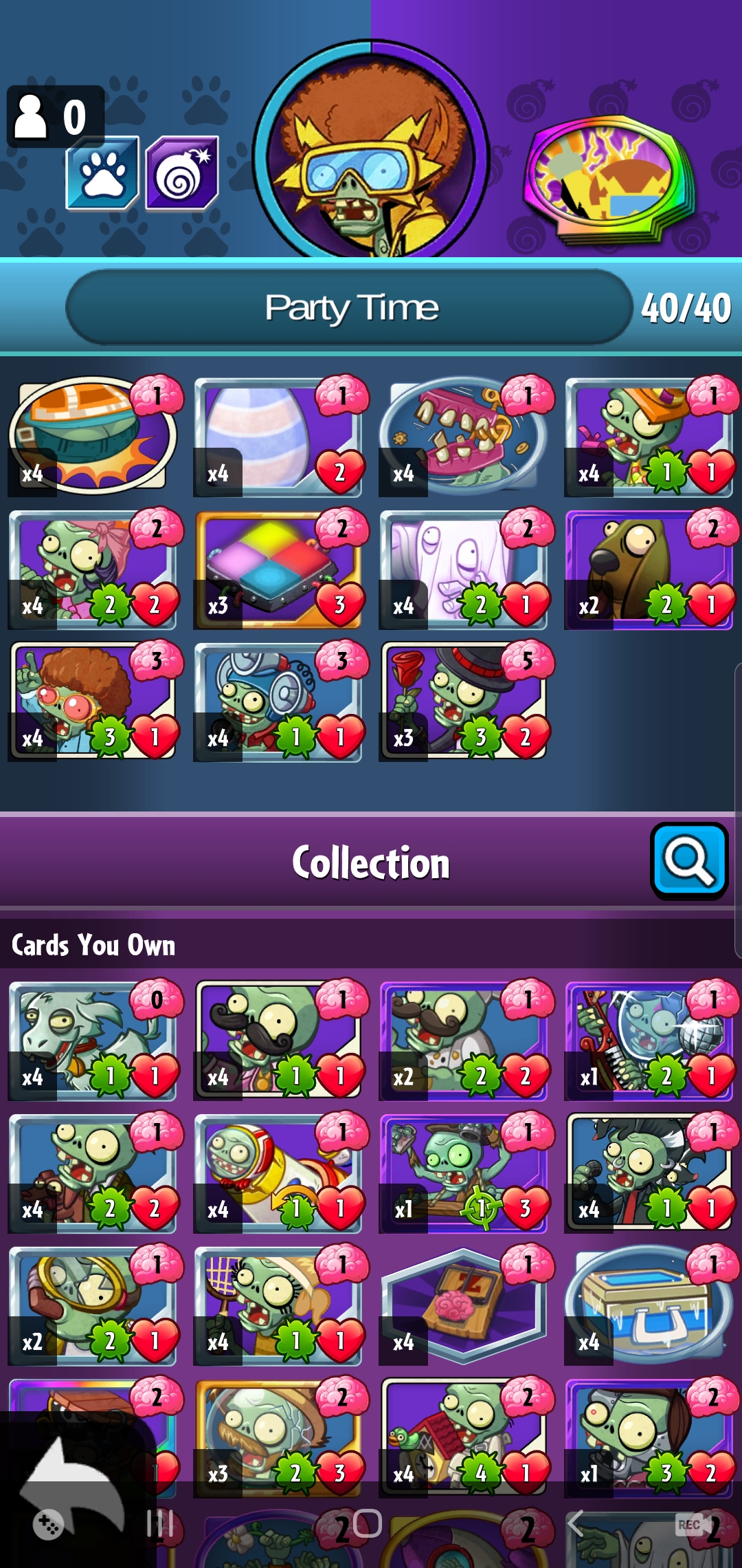 Tried to make an extremely low budget boogaloo deck r/PvZHeroes