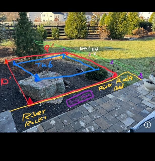 Thoughts on hot tub placement? r/landscaping