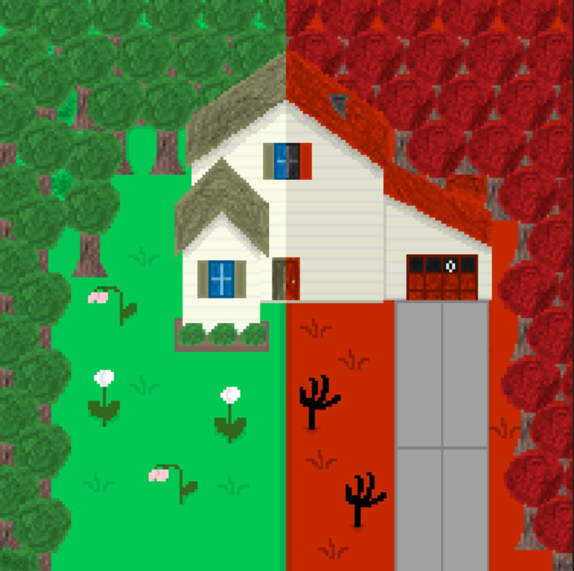 Art of Sunny’s house r/OMORI