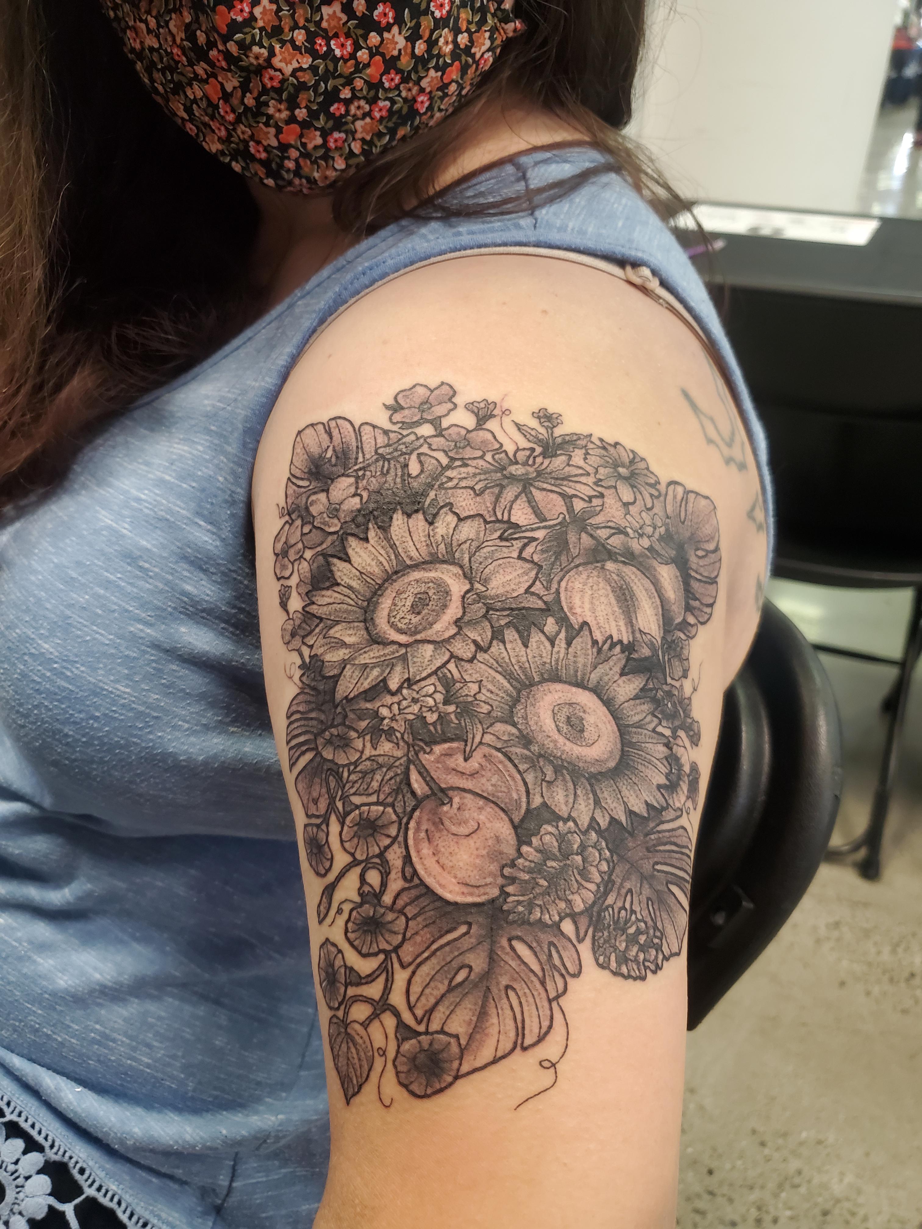 My second piece done by the amazing Madison Crawley from Inked Arts in Buford GA! r/tattoos