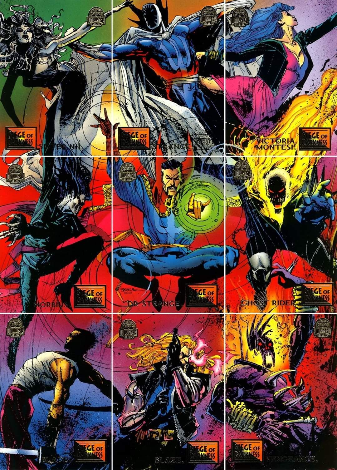 Anyone into these trading cards designed by Bill Sienkiewicz? r/Marvel