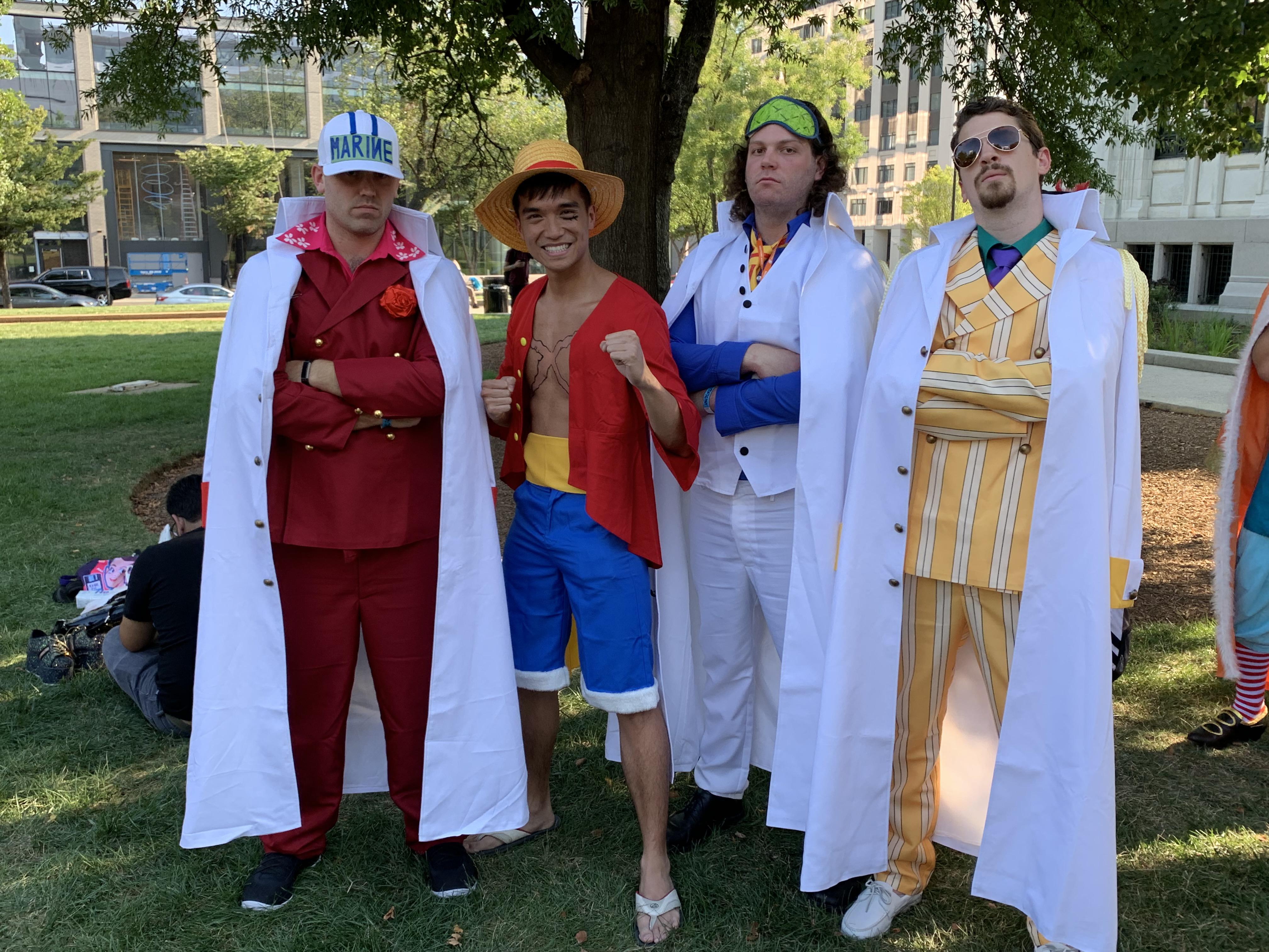 Awesome Admirals cosplay from Otakon! r/OnePiece