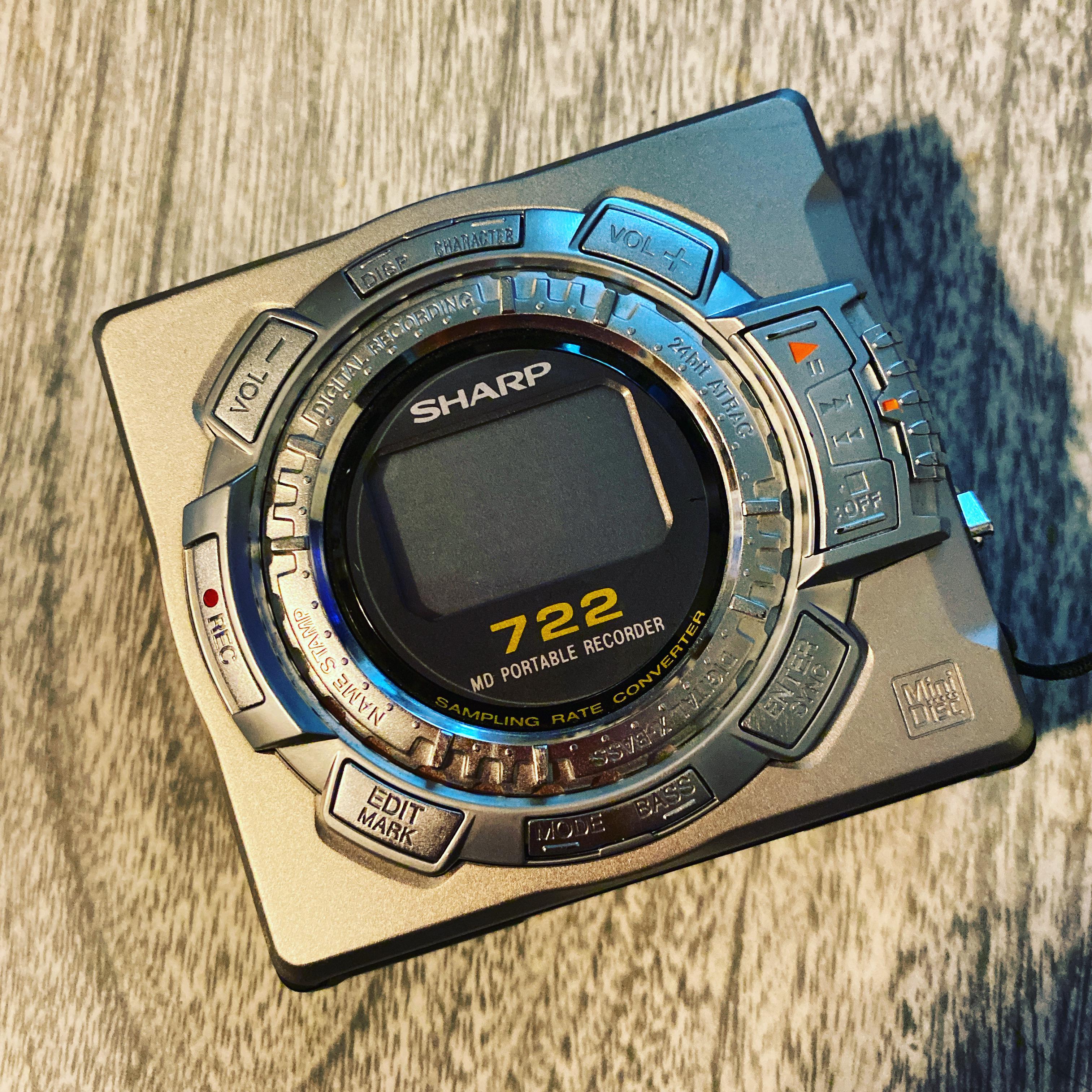 RIP Sharp MDMS722 (TOC ERRORa) r/minidisc