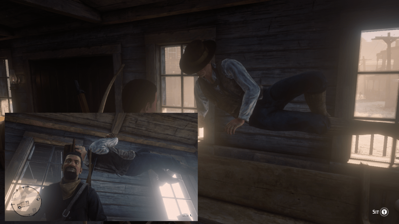 Invisible Doubledecker Couch r/RDR2