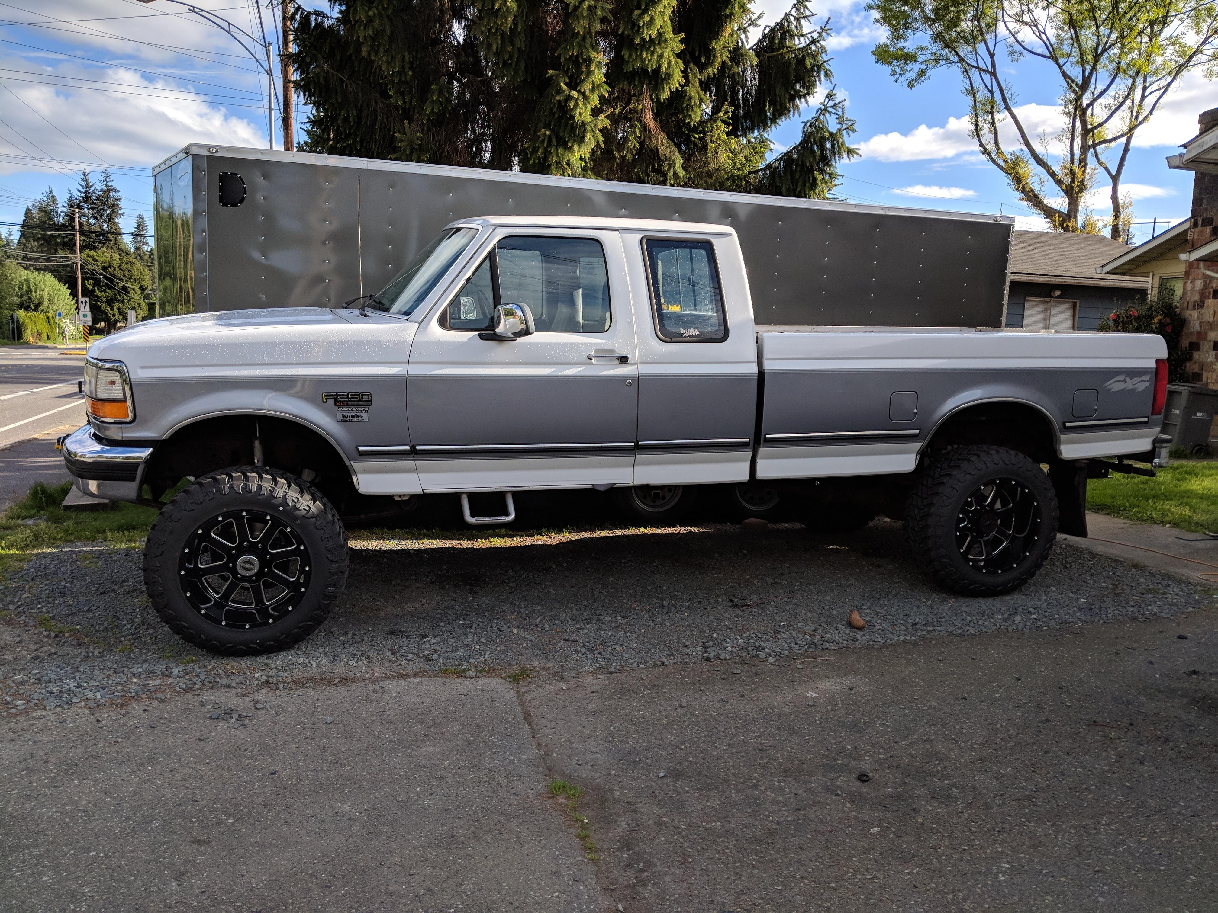 My old truck with new wheels. r/Ford