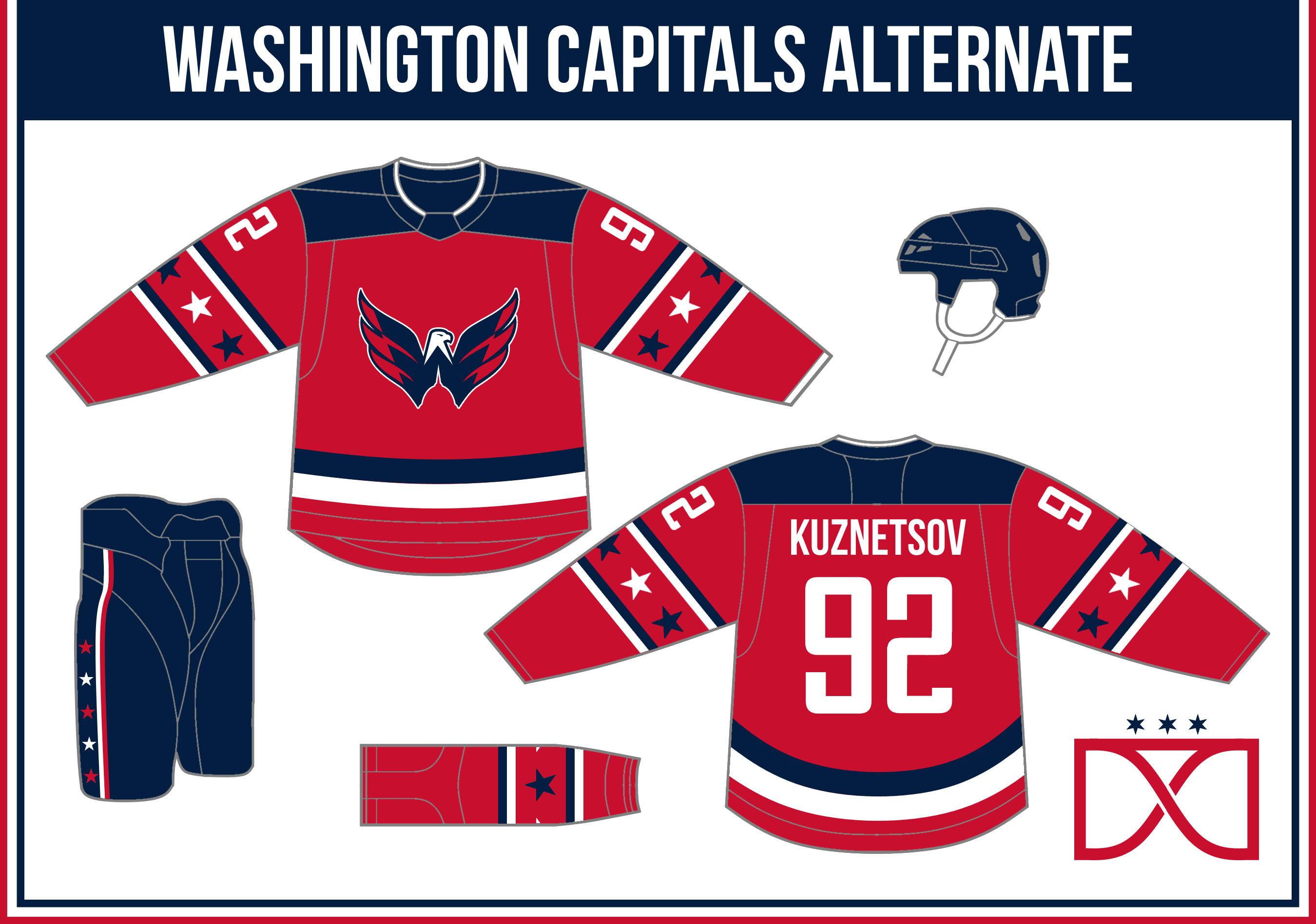Washington Capitals Alternate Jersey 2021 / Washington Capitals Unveil