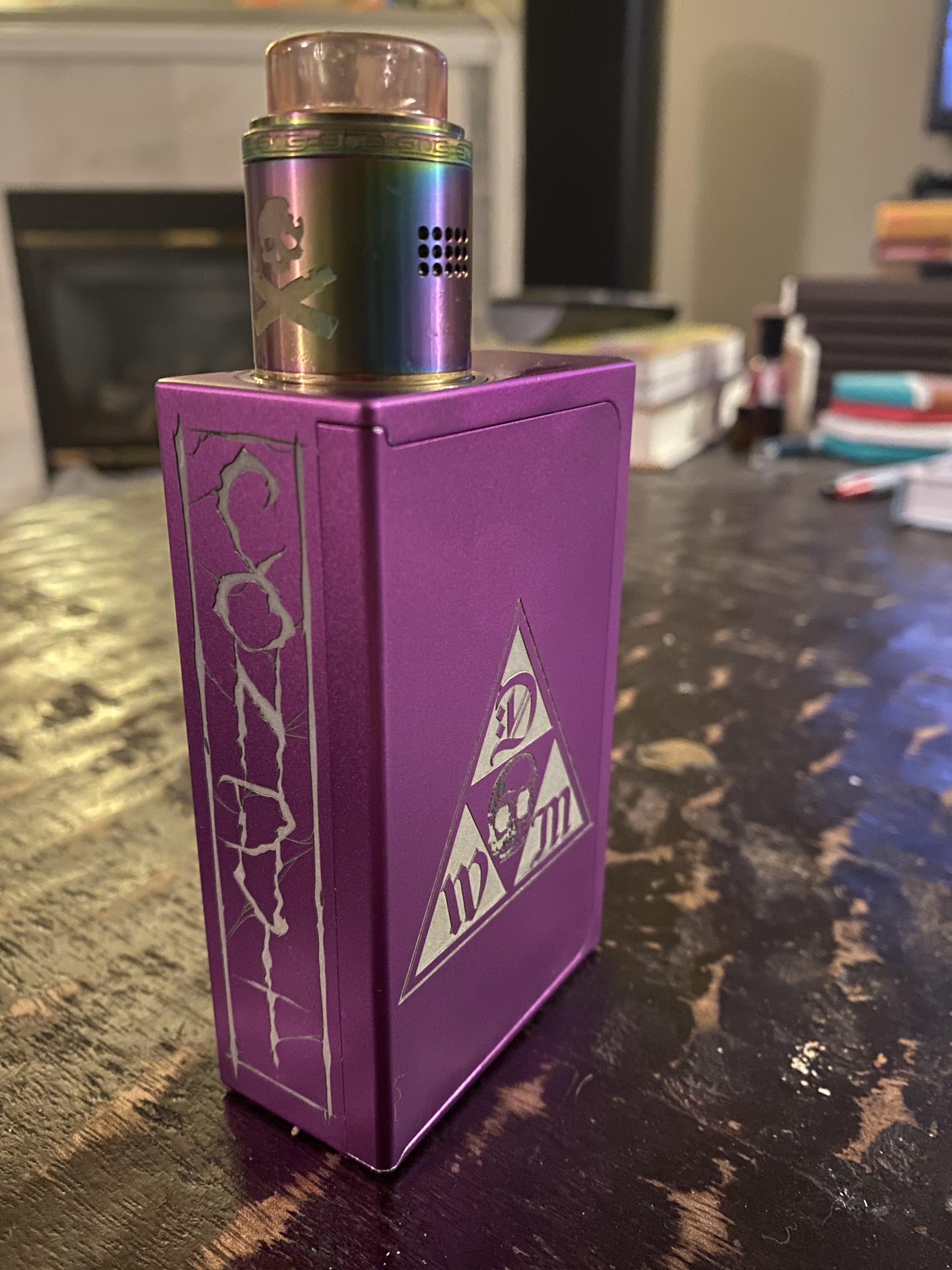 A 30 dripper on a 280 mod and it such a delight. via /r/VapePorn Vape Traveller